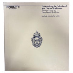 Property from the Collection of Mrs Charles Wrightsman (Book)
