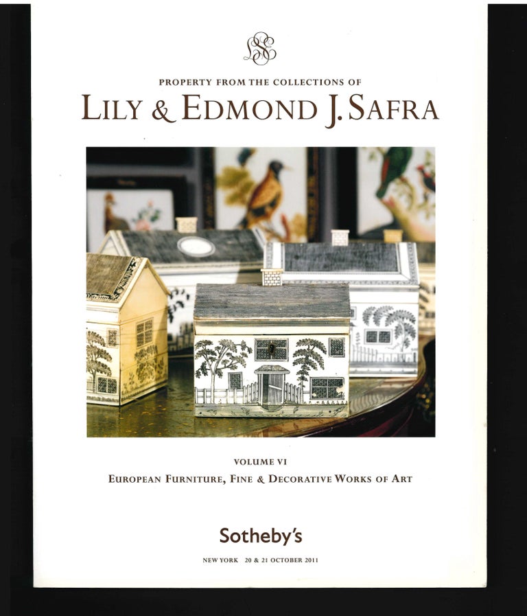 Property from the Collections of Lily & Edmond J Safra, 6 Sotheby's Catalogues For Sale 7