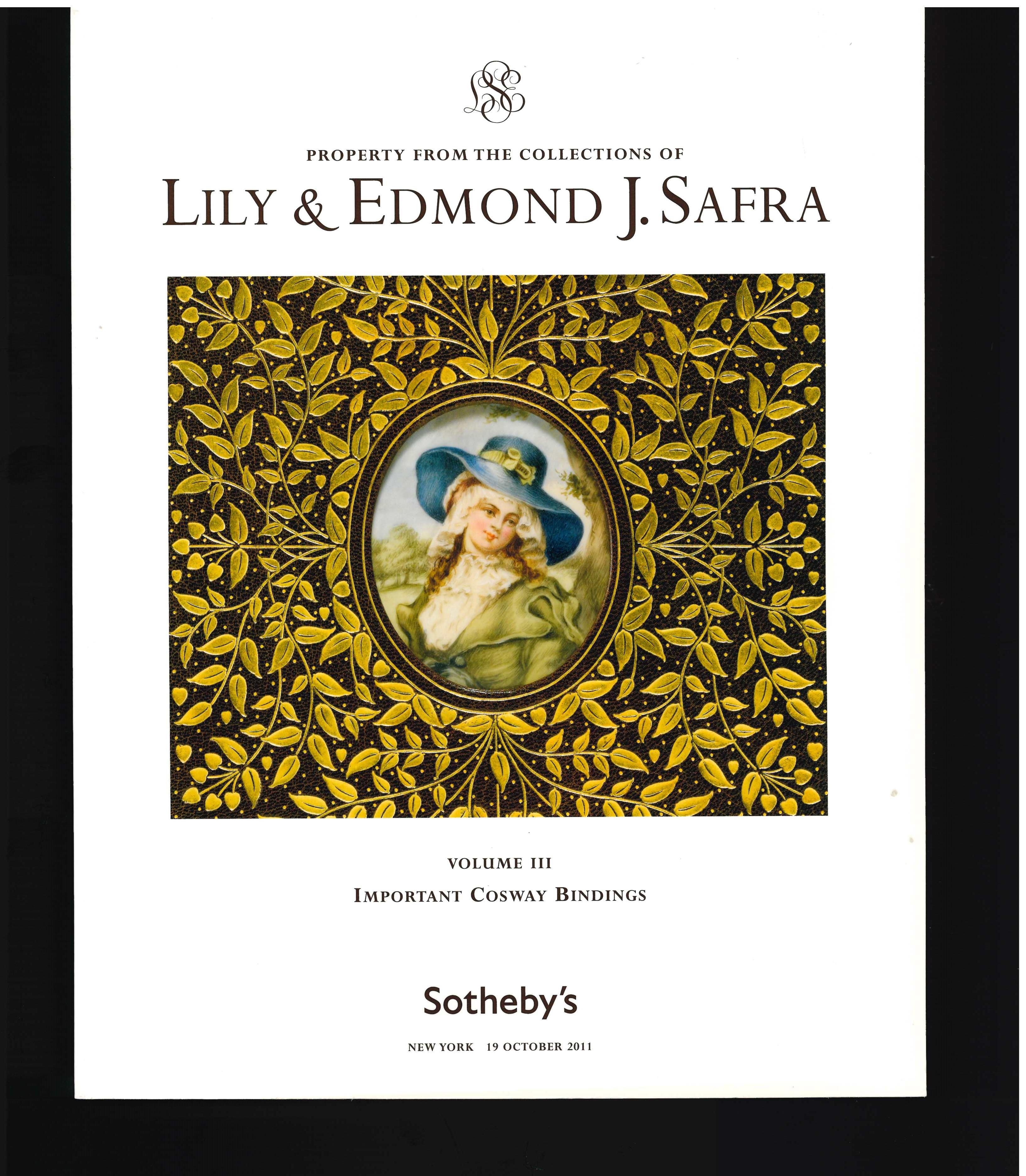 20ième siècle Propriétés des collections de Lily & Edmond J Safra, (livre) en vente