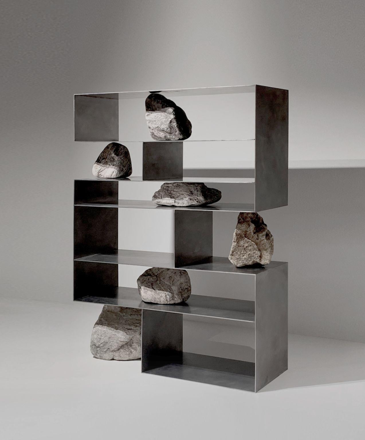 Modern Proportions of Stone Shelf 01 by Lee Sisan For Sale