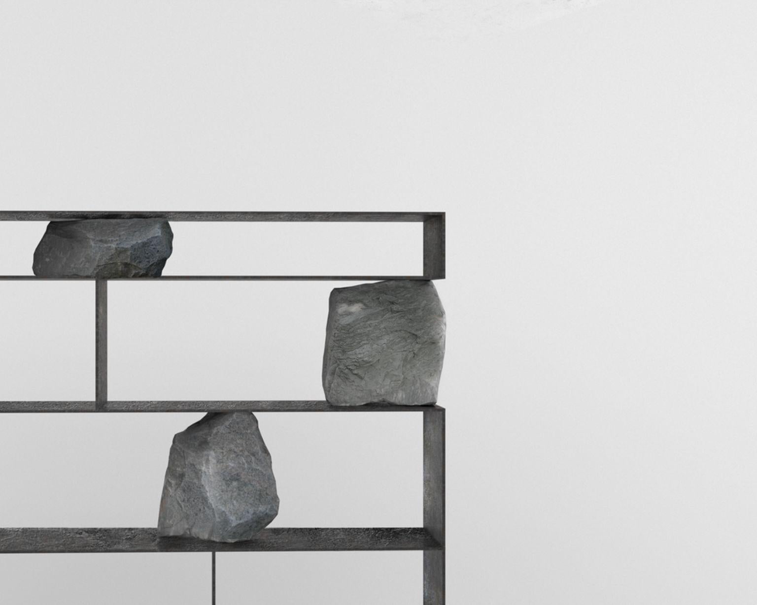 Contemporary Proportions of Stone Shelf 01 by Lee Sisan For Sale