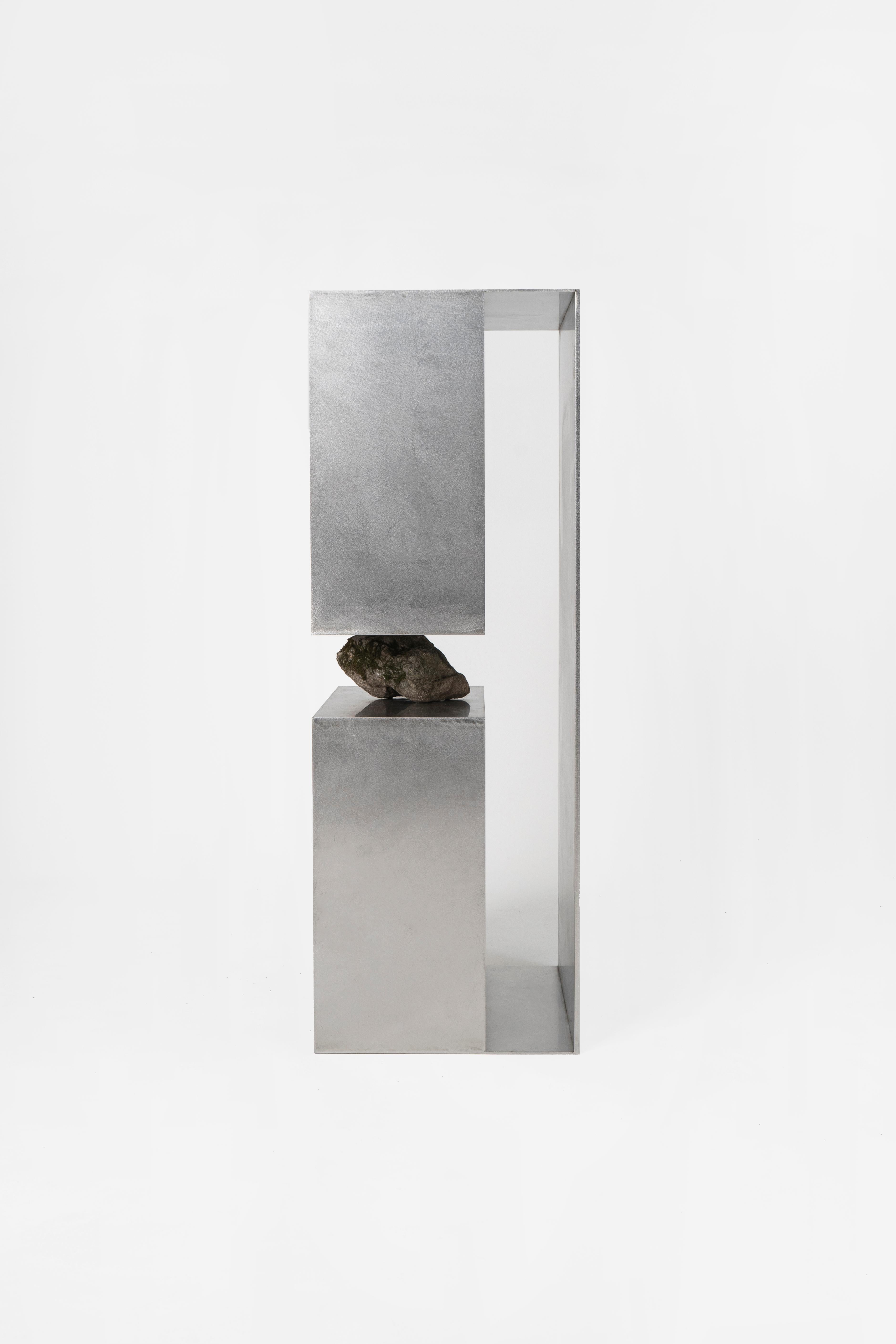 South Korean Proportions of Stone Shelf by Lee Sisan For Sale