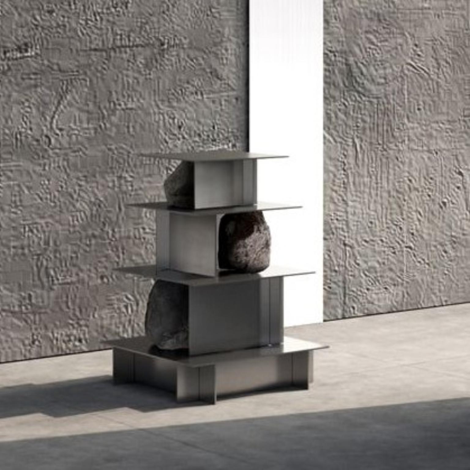 South Korean Proportions of Stone Shelf Level 03 by Lee Sisan For Sale