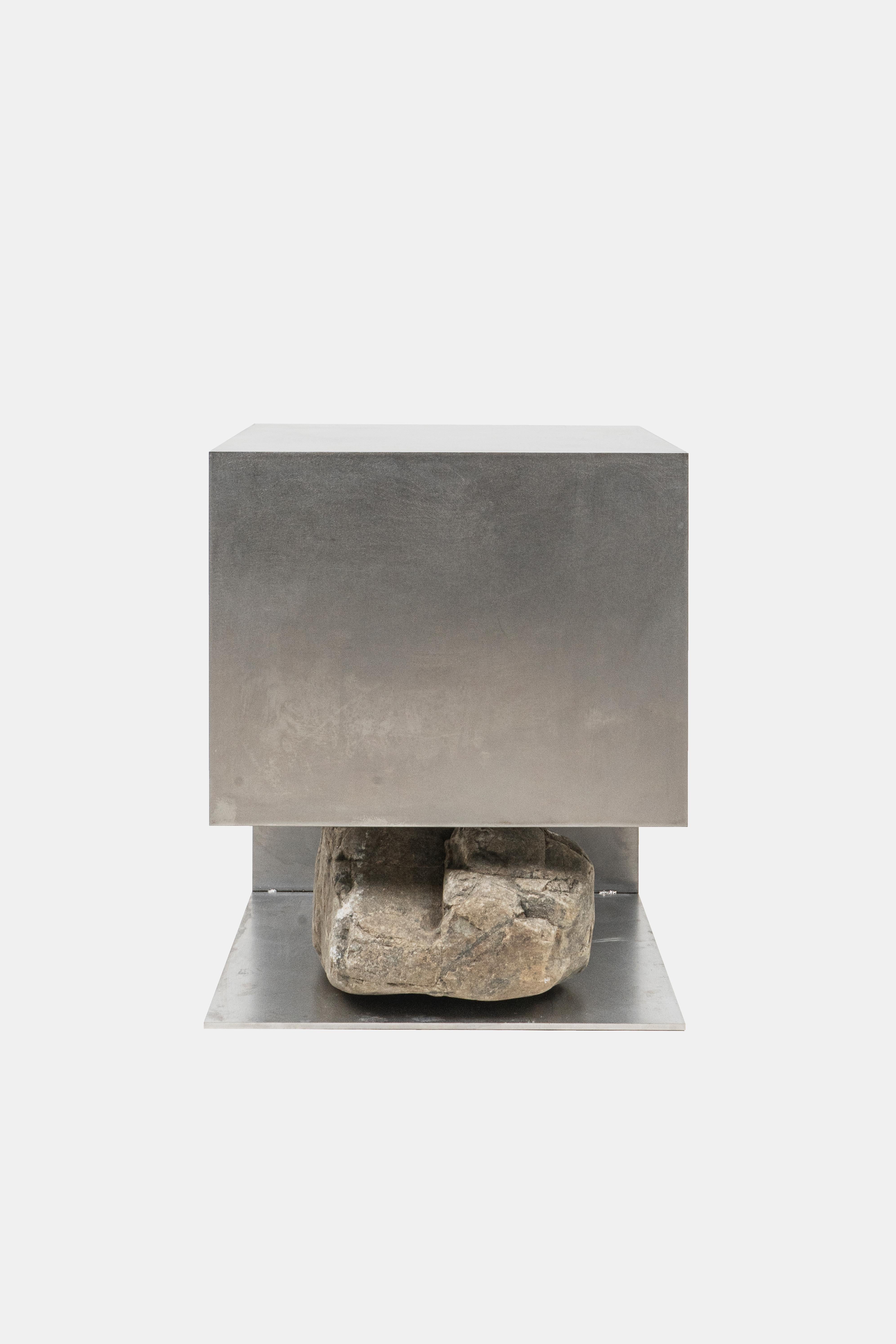 Modern Proportions of Stone Stool by Lee Sisan