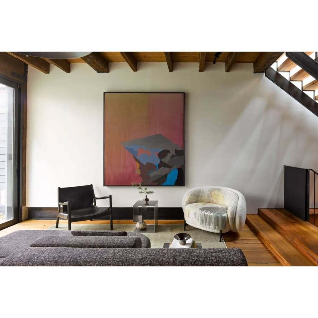 Estructura única en forma de caja con piedra natural, taburete inoxidable de Lee Sisan en Nuevo estado para la venta en Geneve, CH