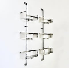 Proposal P700 Wall Unit by Vittorio Introini for Saporiti, 1960s, set of 2