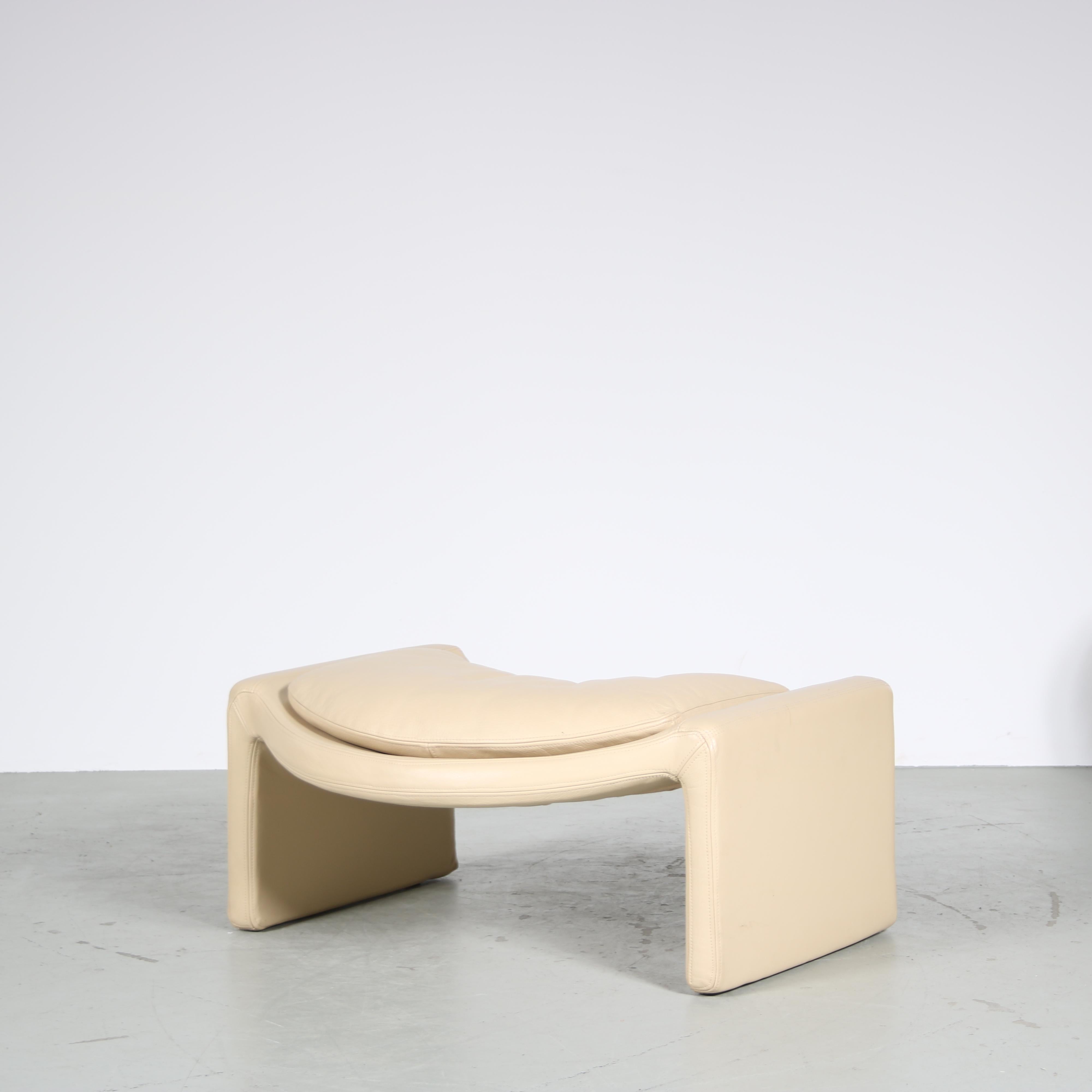 “Proposals” Chair with Ottoman by Vittorio Introini for Saporiti, Italy 1970 8
