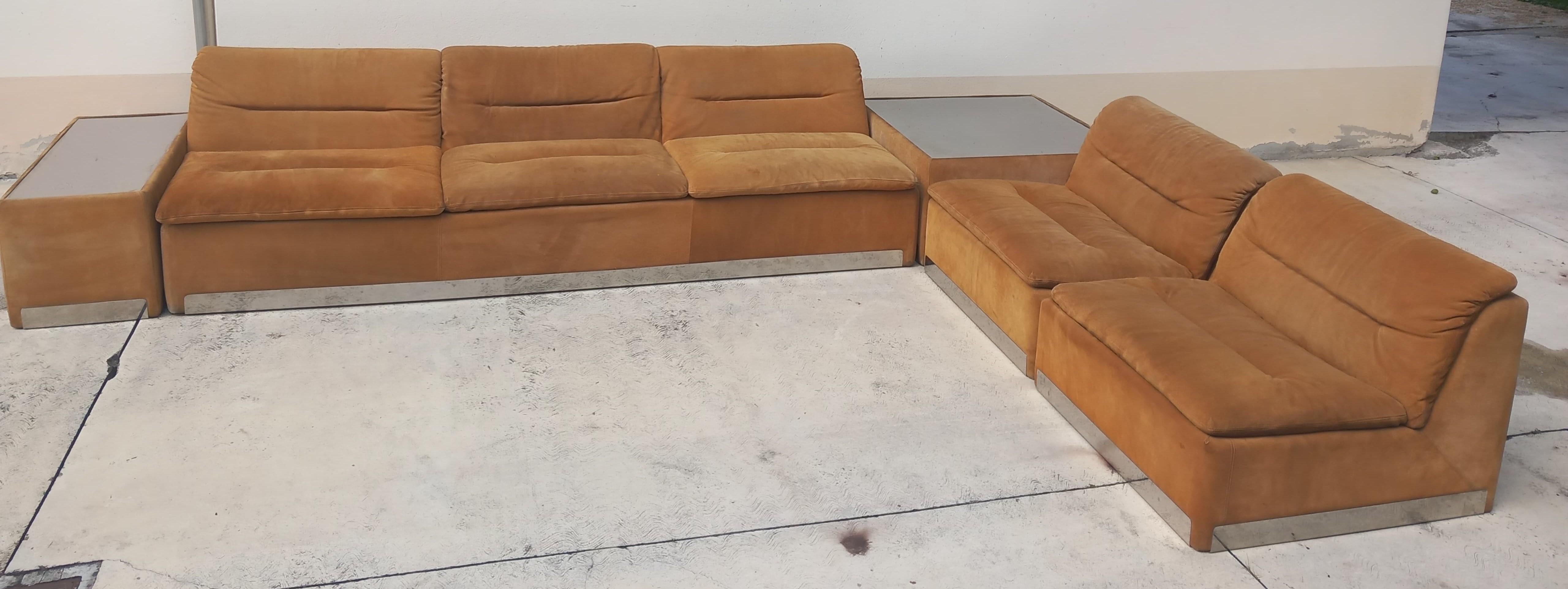 Italian Proposals Living Room Set by Saporiti, 70s in vendita