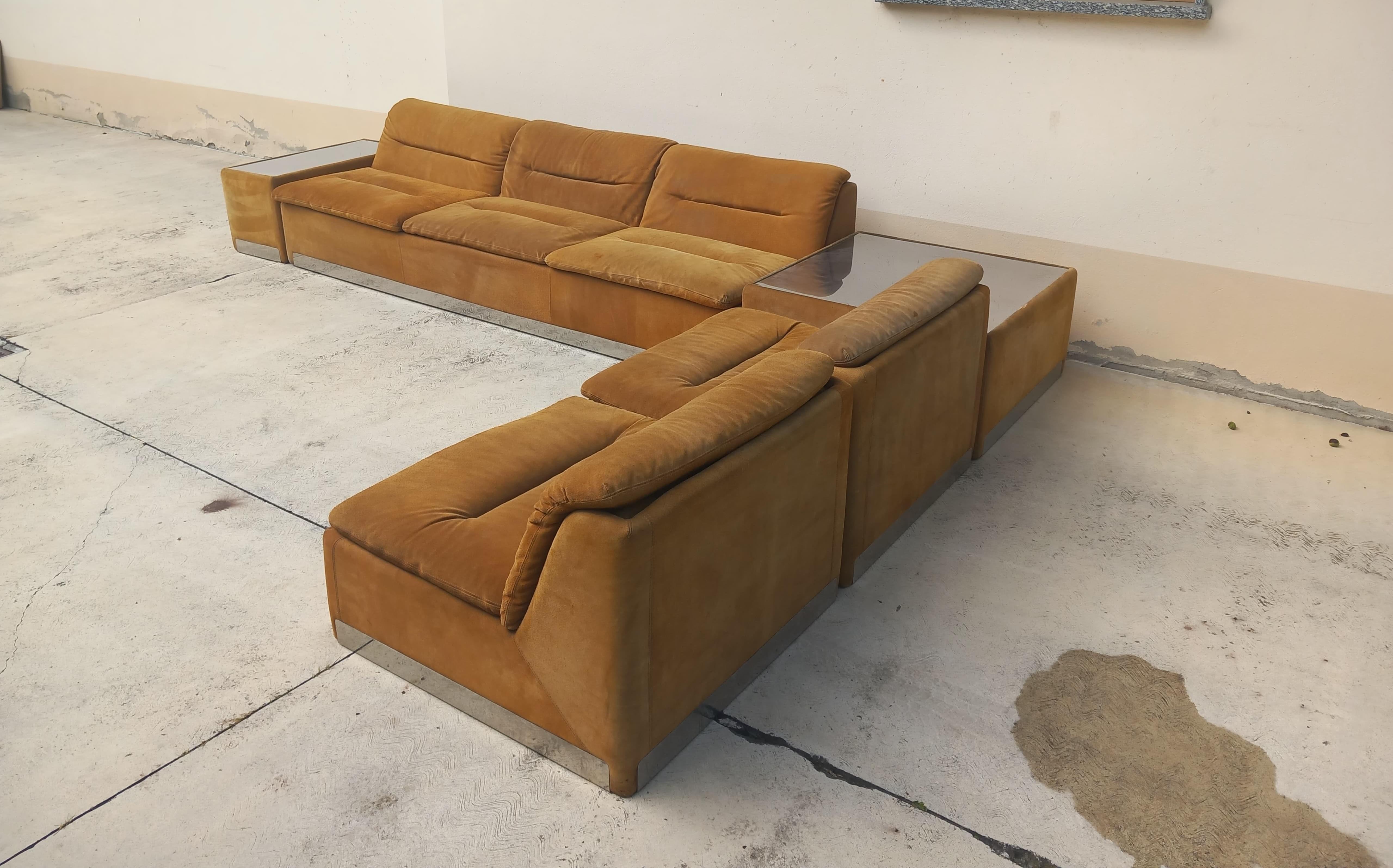 Proposals Living Room Set by Saporiti, 70s In condizioni buone in vendita a Medesano, Parma