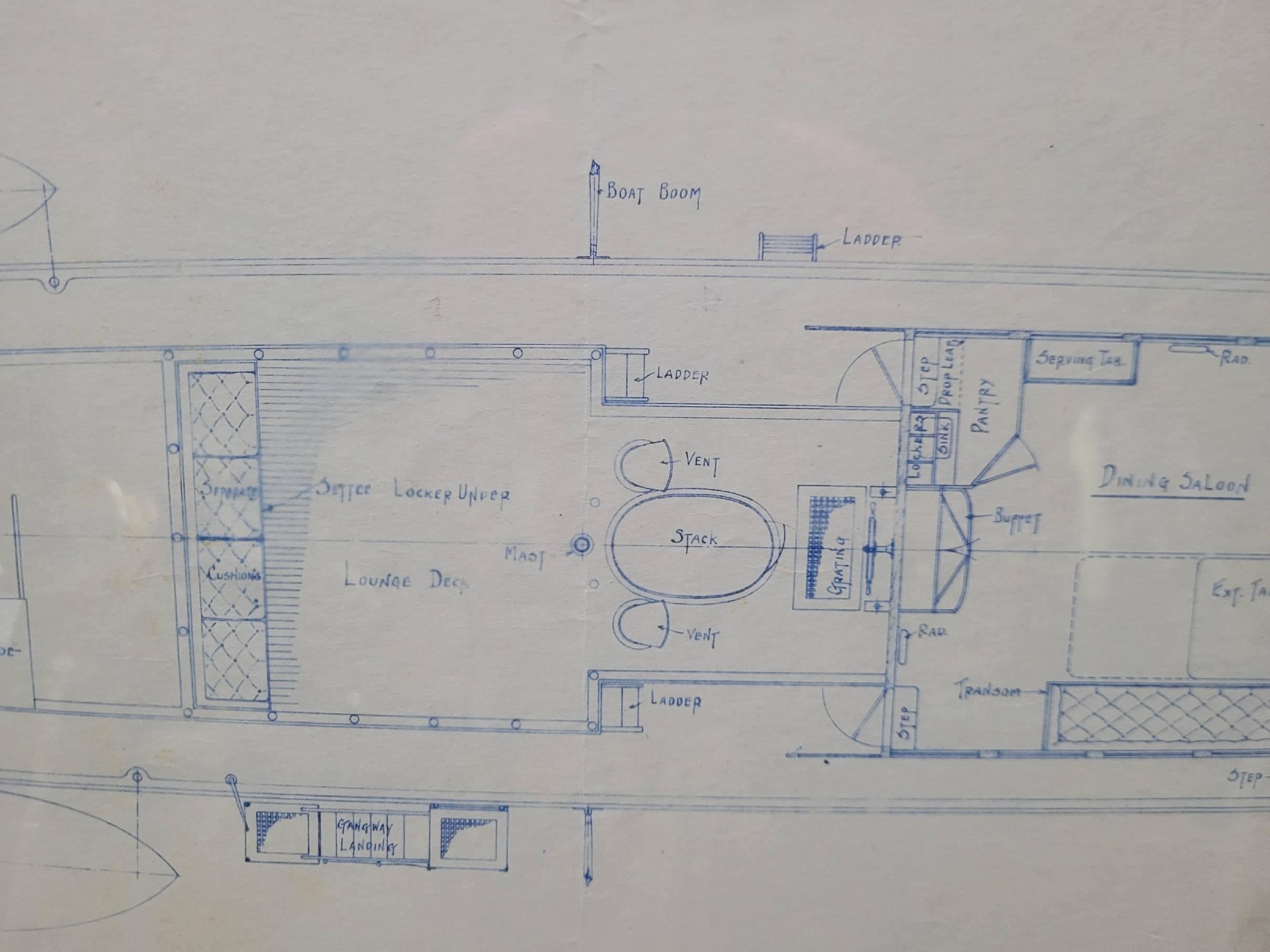 Proposed Sketch for the Lawley Built Yacht Edamena IV 4