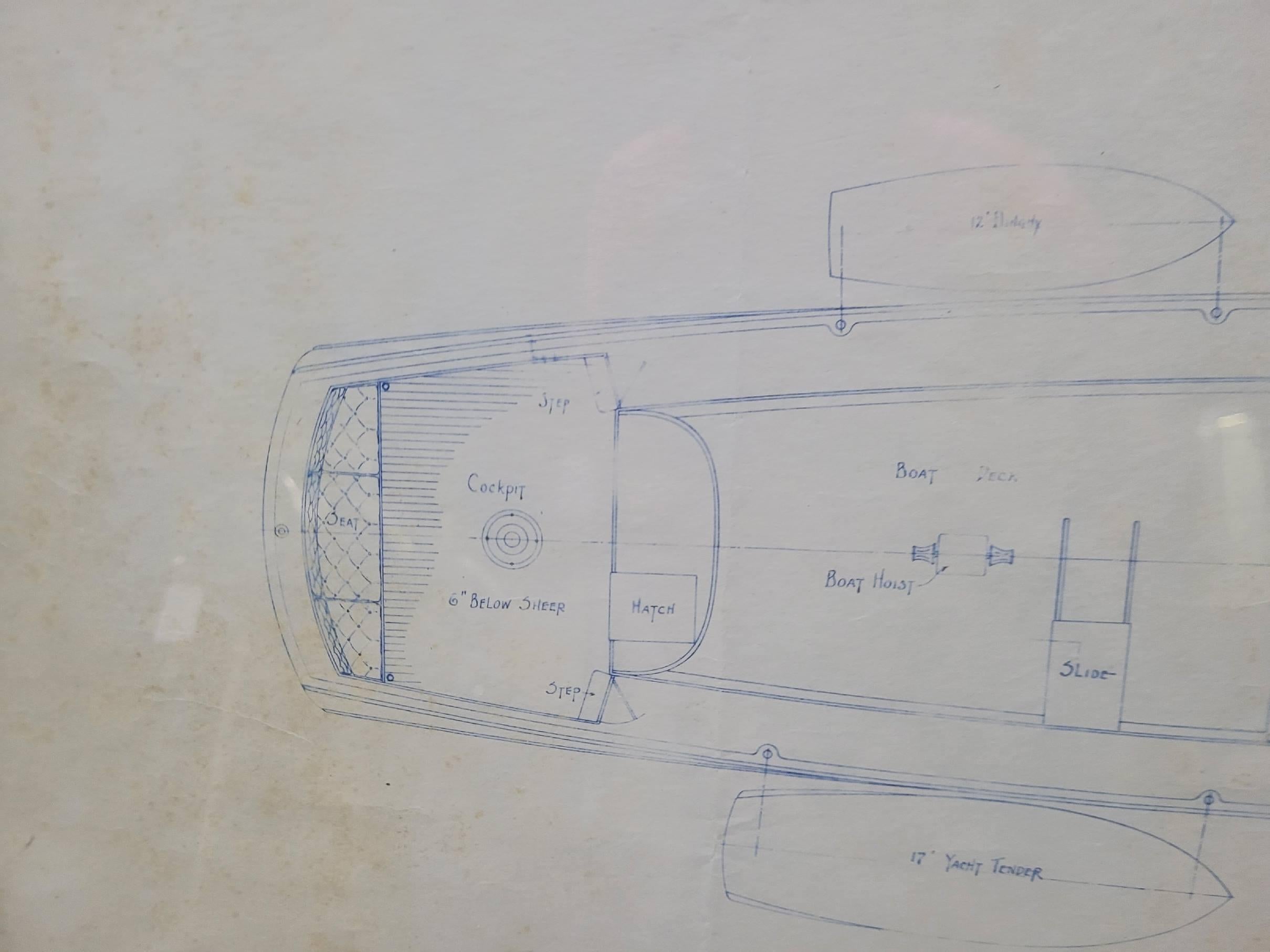 Proposed Sketch for the Lawley Built Yacht Edamena IV 5