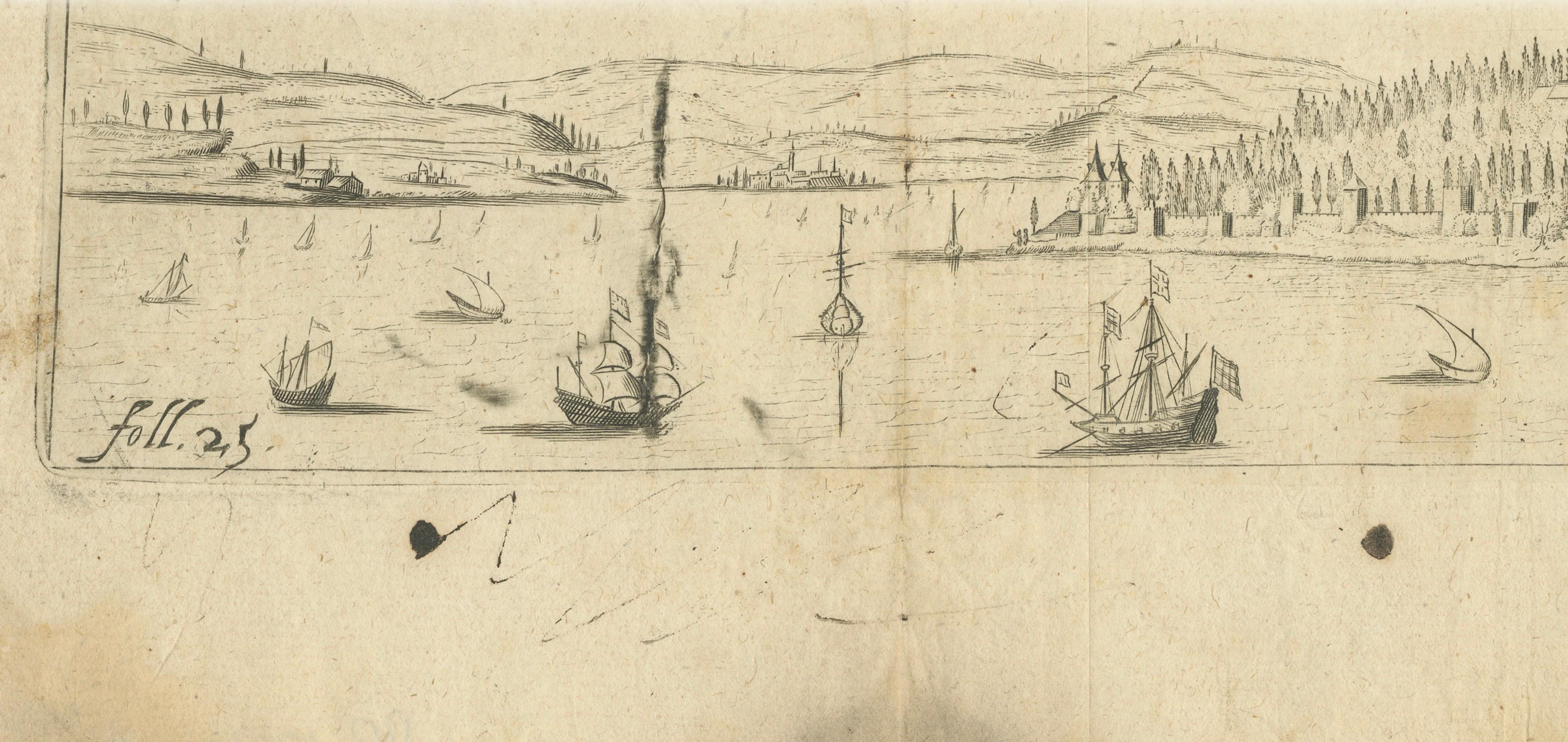 Prospect of the Grand Signior’s Seraglio from Galata – Constantinople, 1673