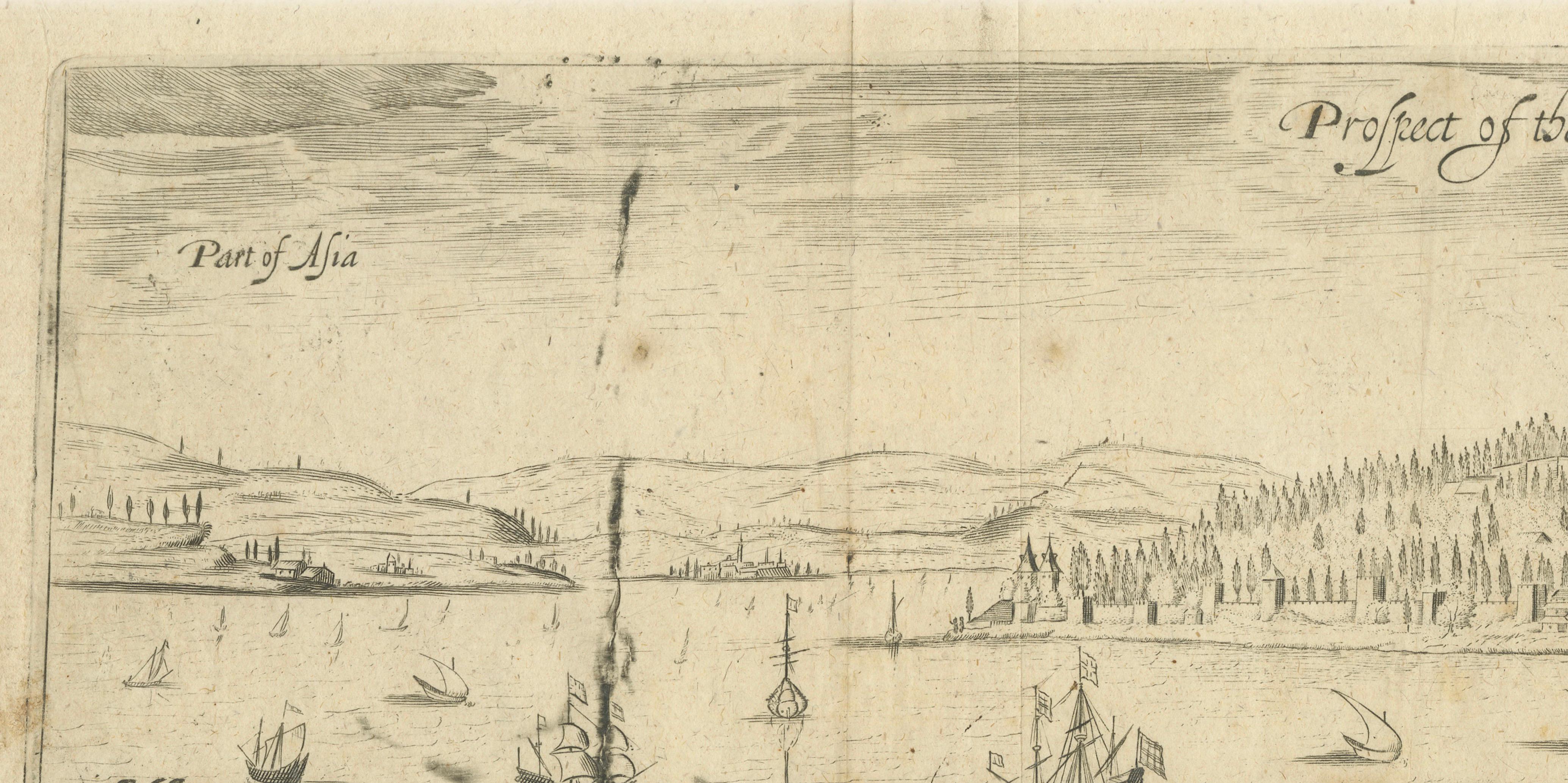 Prospect of the Grand Signior’s Seraglio from Galata – Constantinople, 1673