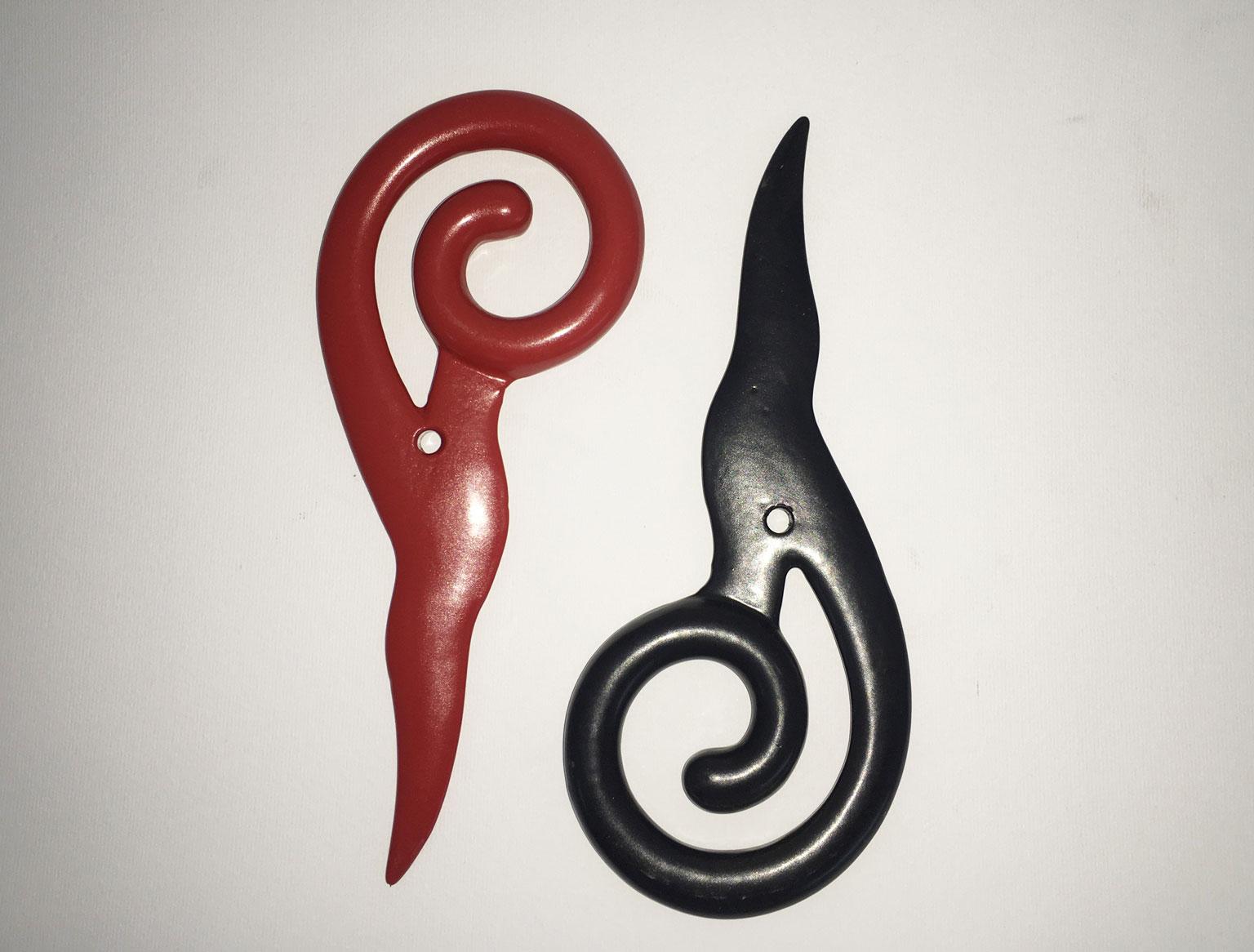 Italy 1980 Post-Modern Abstract Red Laquered Bronze Sculpture Prospero Rasulo For Sale 15