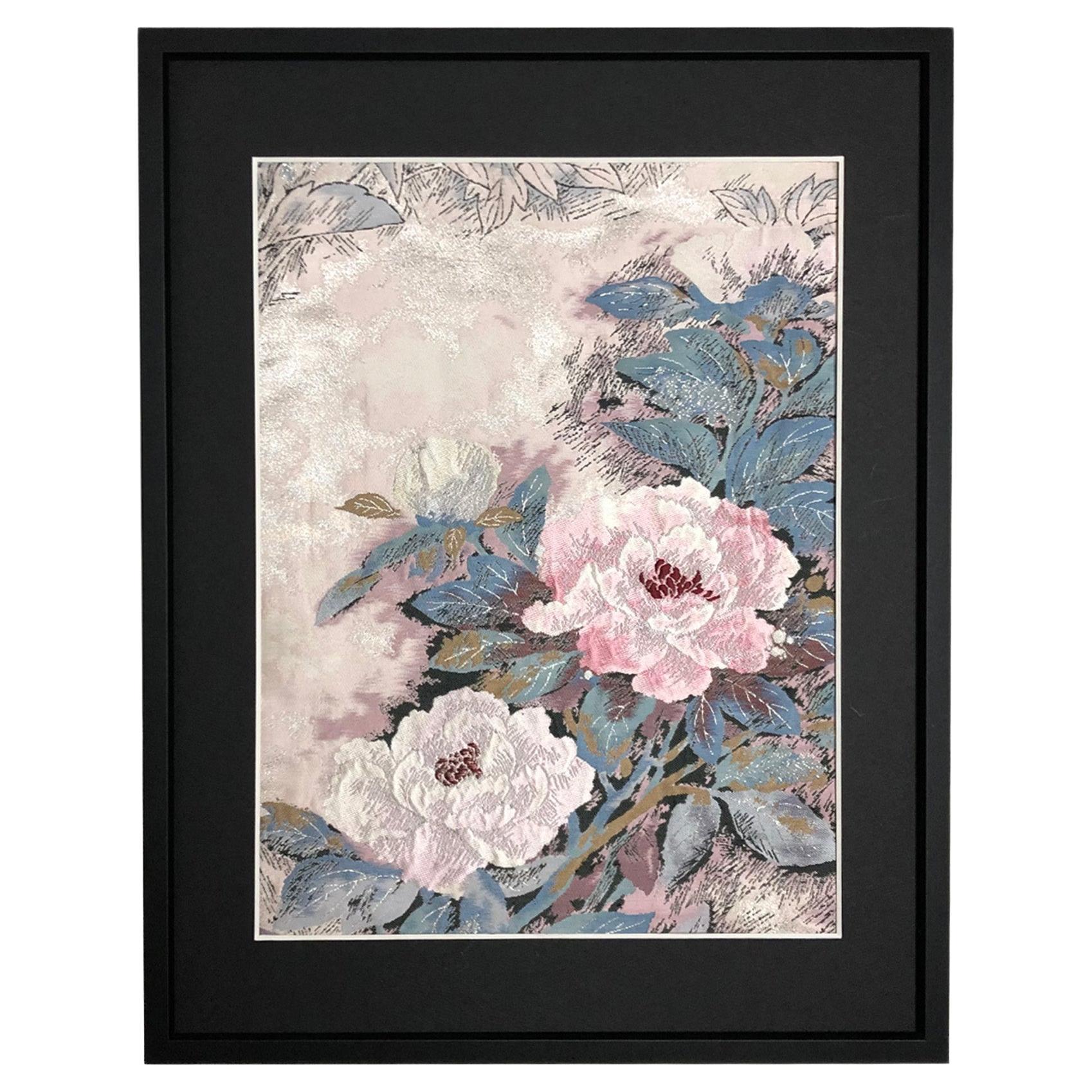  "Prosperous Blossom" by Kimono-Couture / Kimono Art, Japanese Art, Wall Art