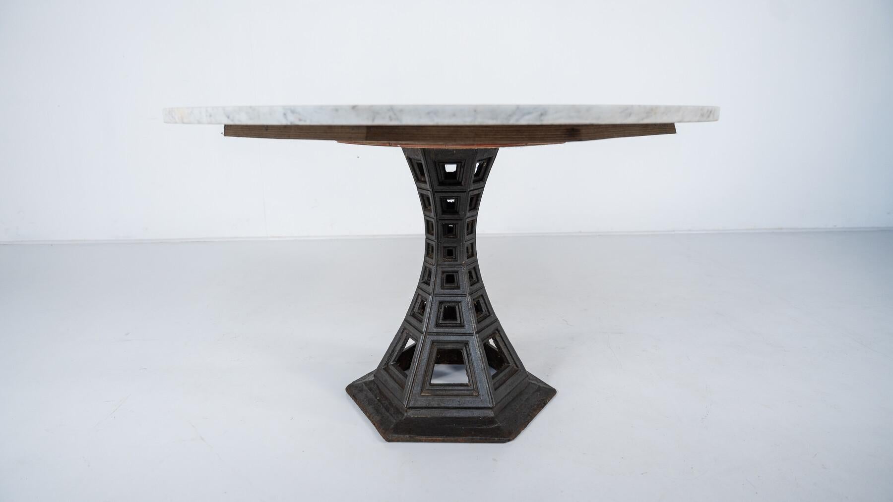 Mesa de comedor Prospettica de Paolo Portoghesi Bronce en venta