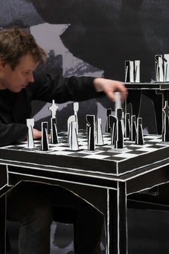 Protopunk Chessboard Table