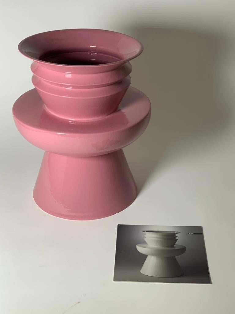 Prototyp einer Keramikvase, Modell Kyoto, von Sergio Asti für Superego Editions im Angebot 2