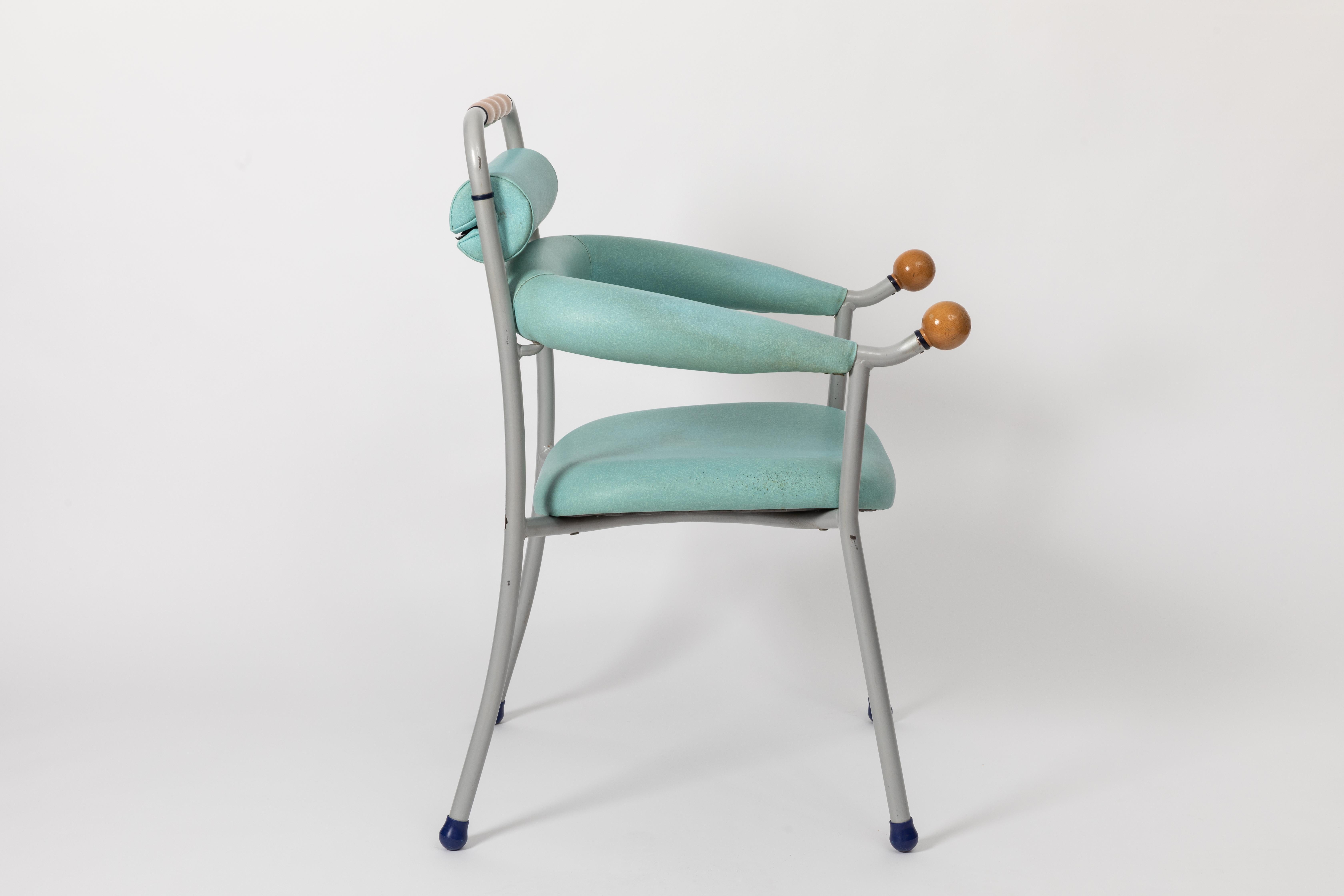 Postmoderne Prototype de chaise de Masanori Umeda, années 1980 en vente