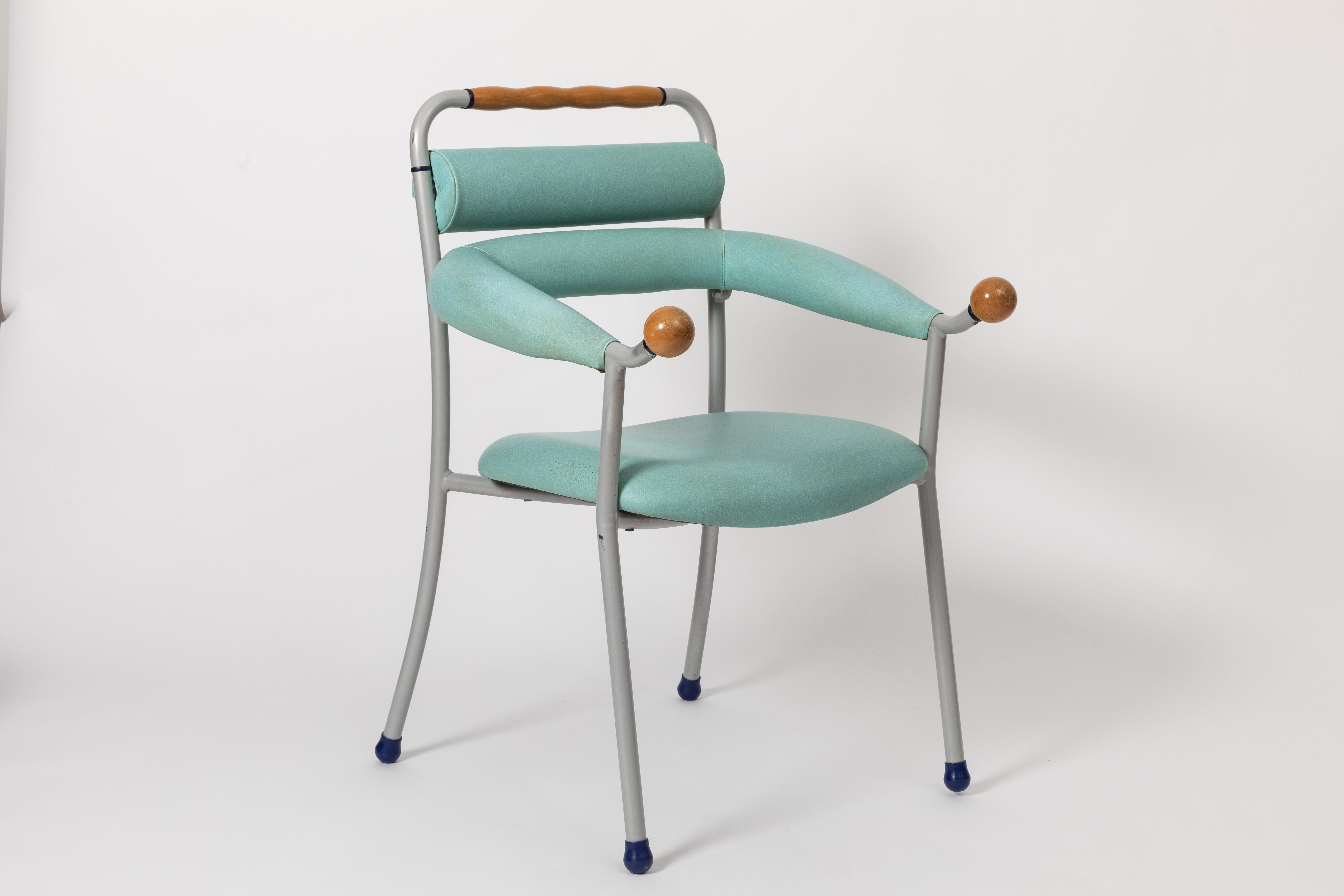 italien Prototype de chaise de Masanori Umeda, années 1980 en vente