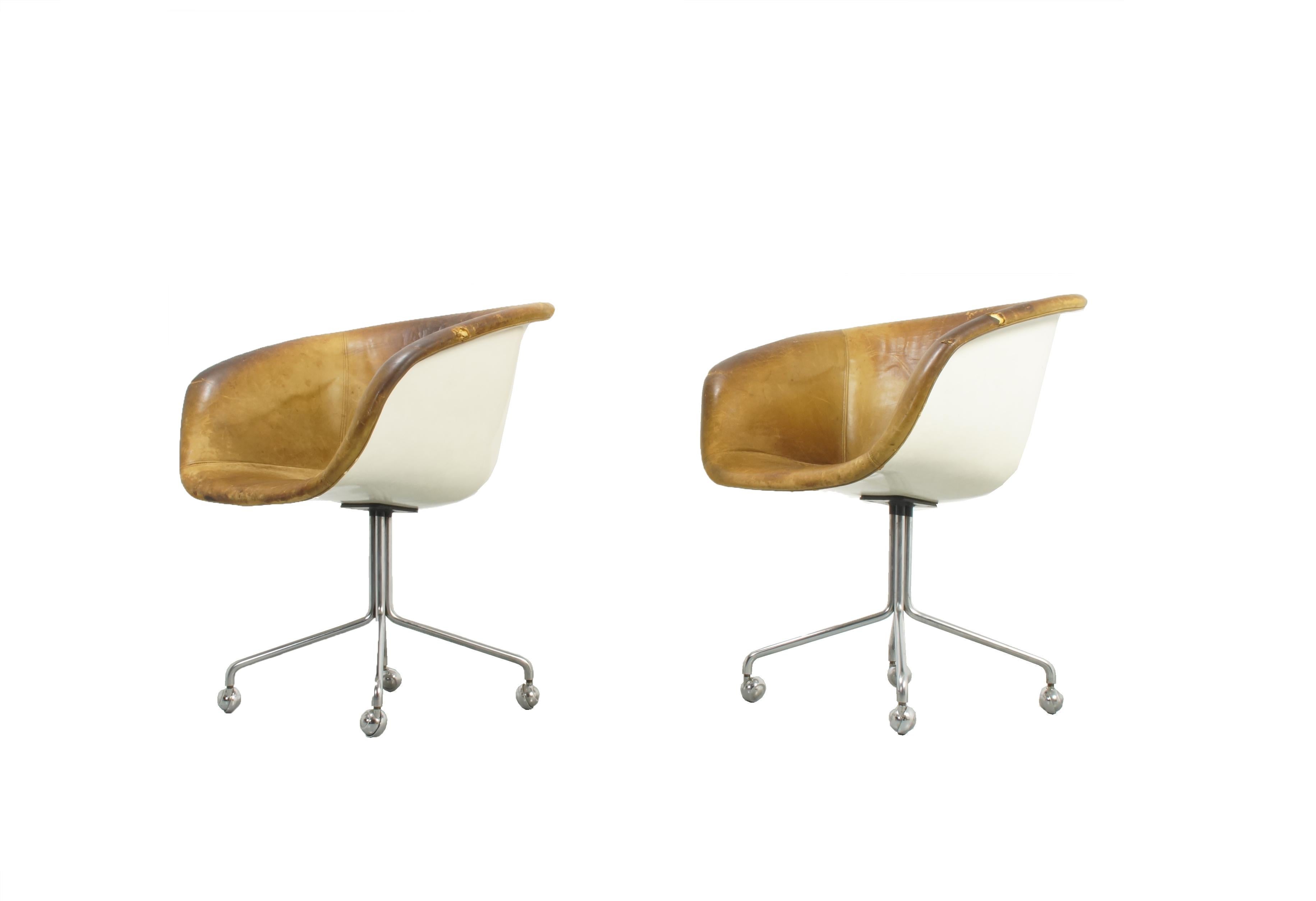 Mid-Century Modern Prototype Desk Chair Designed by Horst Bruening in 1969 For Sale