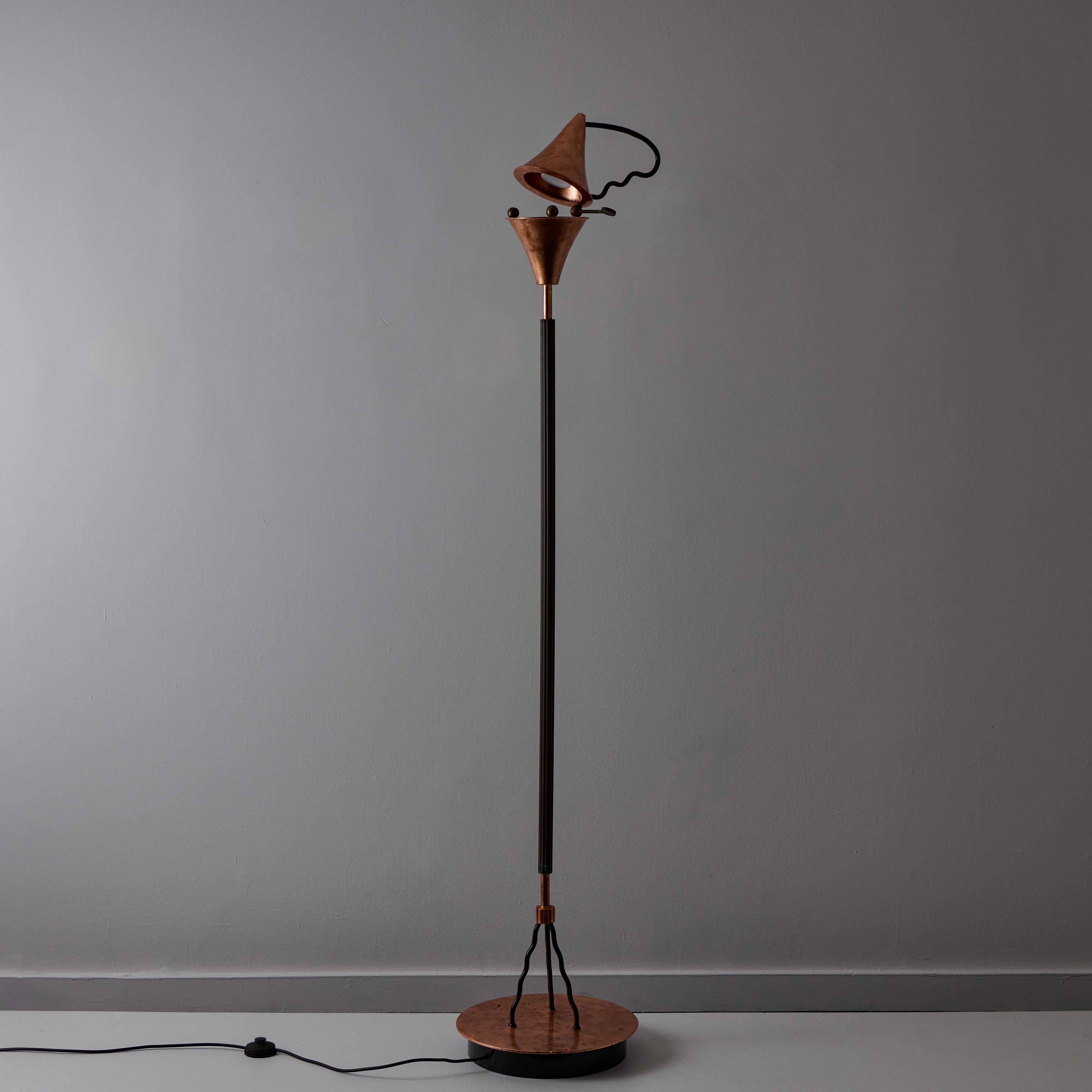 'Prototype' Floor Lamp by Ugo La Pietra for Banci For Sale 2