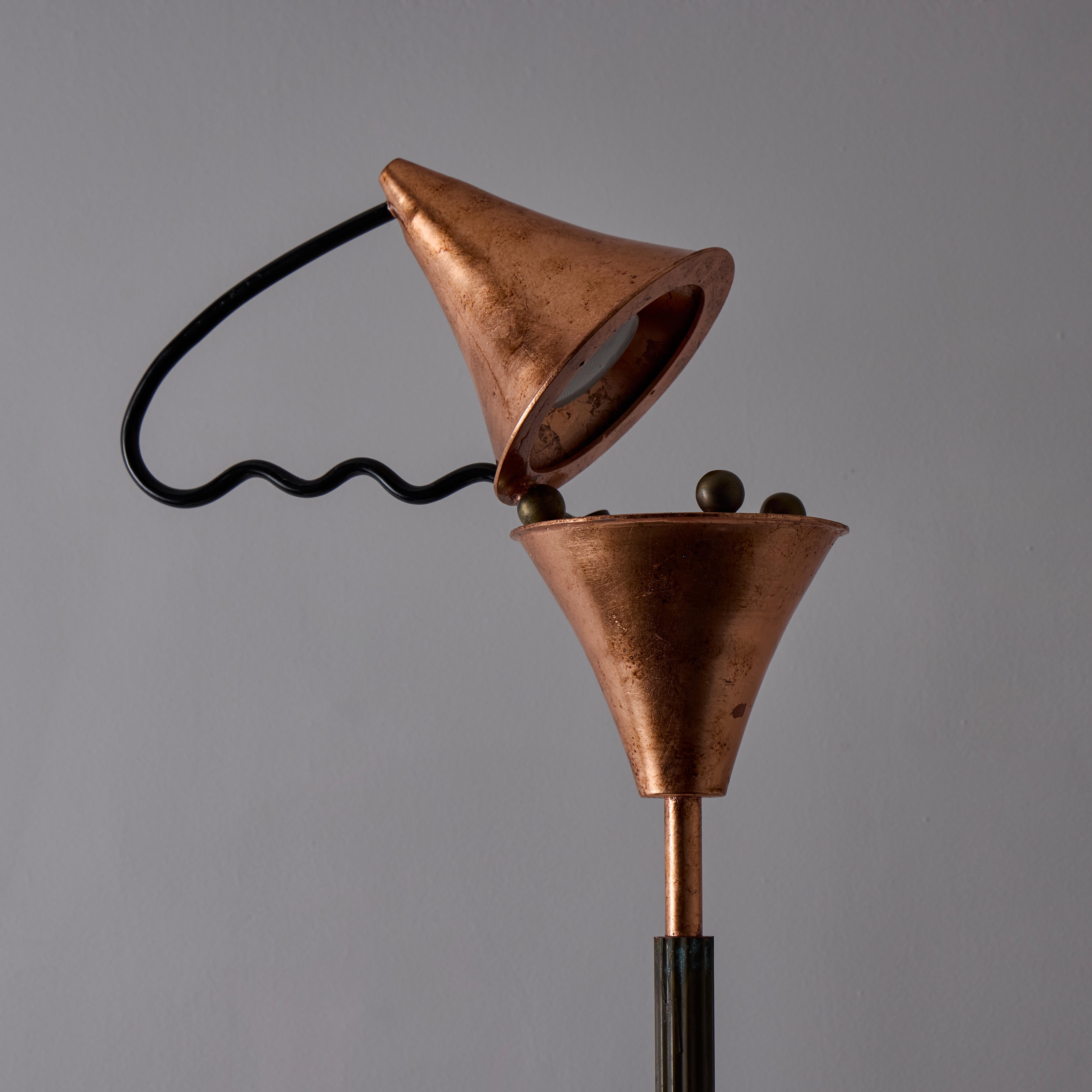 Painted 'Prototype' Floor Lamp by Ugo La Pietra for Banci For Sale