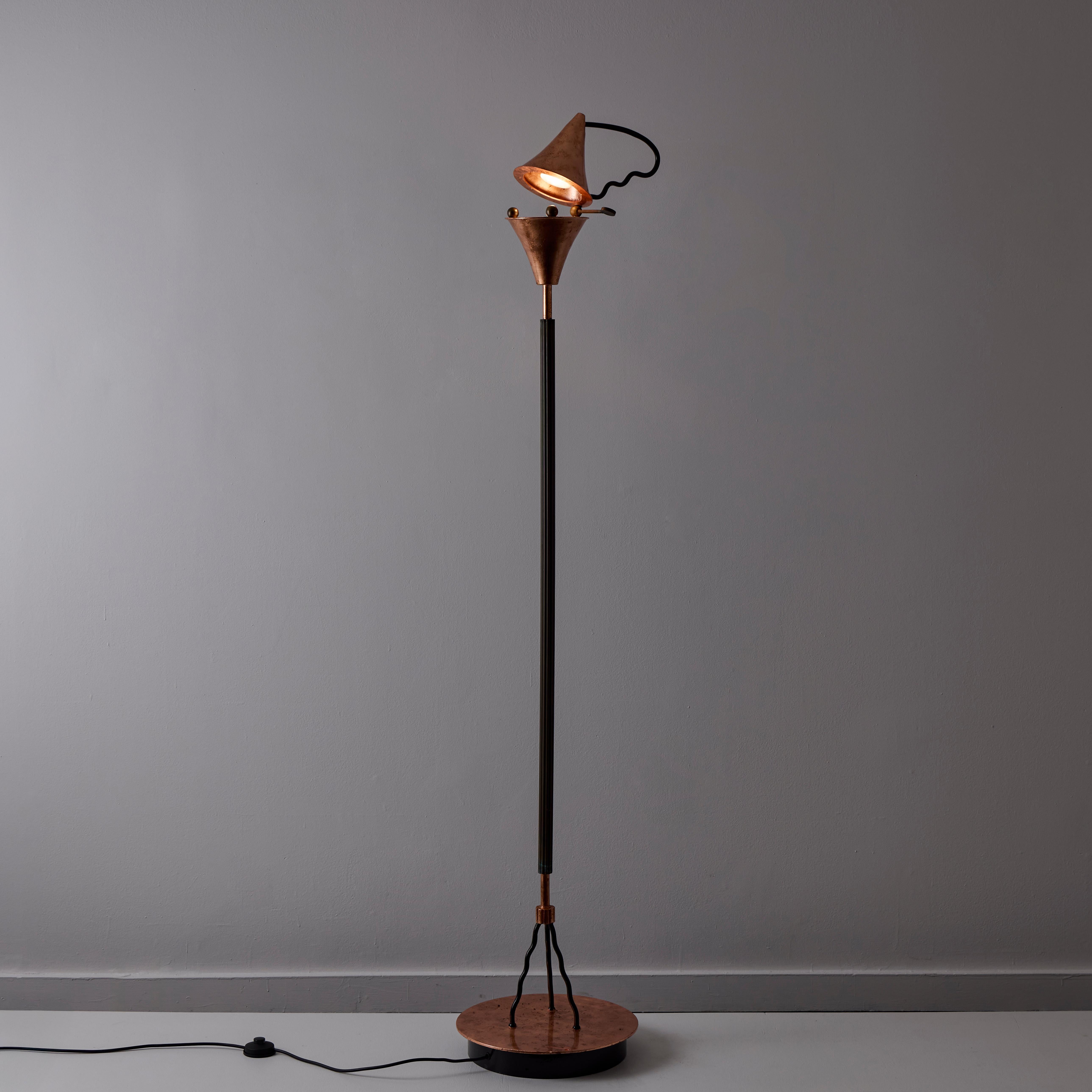 'Prototype' Floor Lamp by Ugo La Pietra for Banci For Sale 1