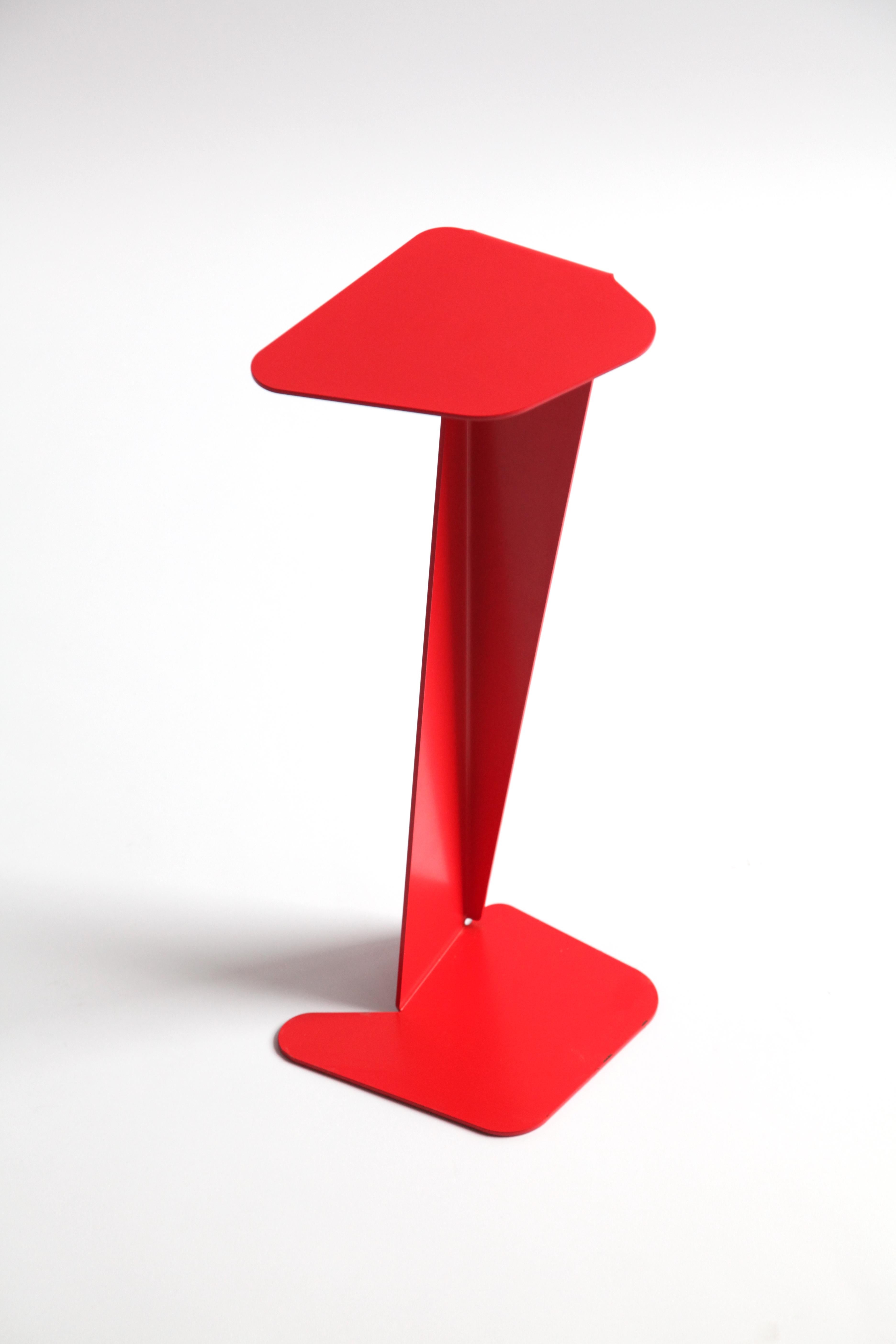 Powder-Coated Prototype Gispen Side Table For Sale