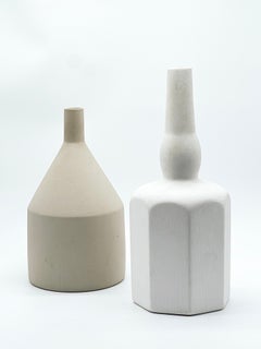 Prototipo di ceramica "Morandina" di Sonia Pedrazzini, design italiano contemporaneo