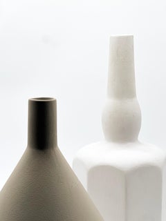 Prototipo di ceramica "Morandina" di Sonia Pedrazzini, design italiano contemporaneo