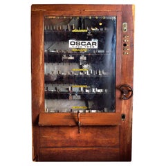 Retro Prototype of America's First Glass Front Vending Machine, Oscar