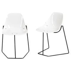 Prototype of "Coccinelle" chairs by René-Jean Caillette, Steiner
