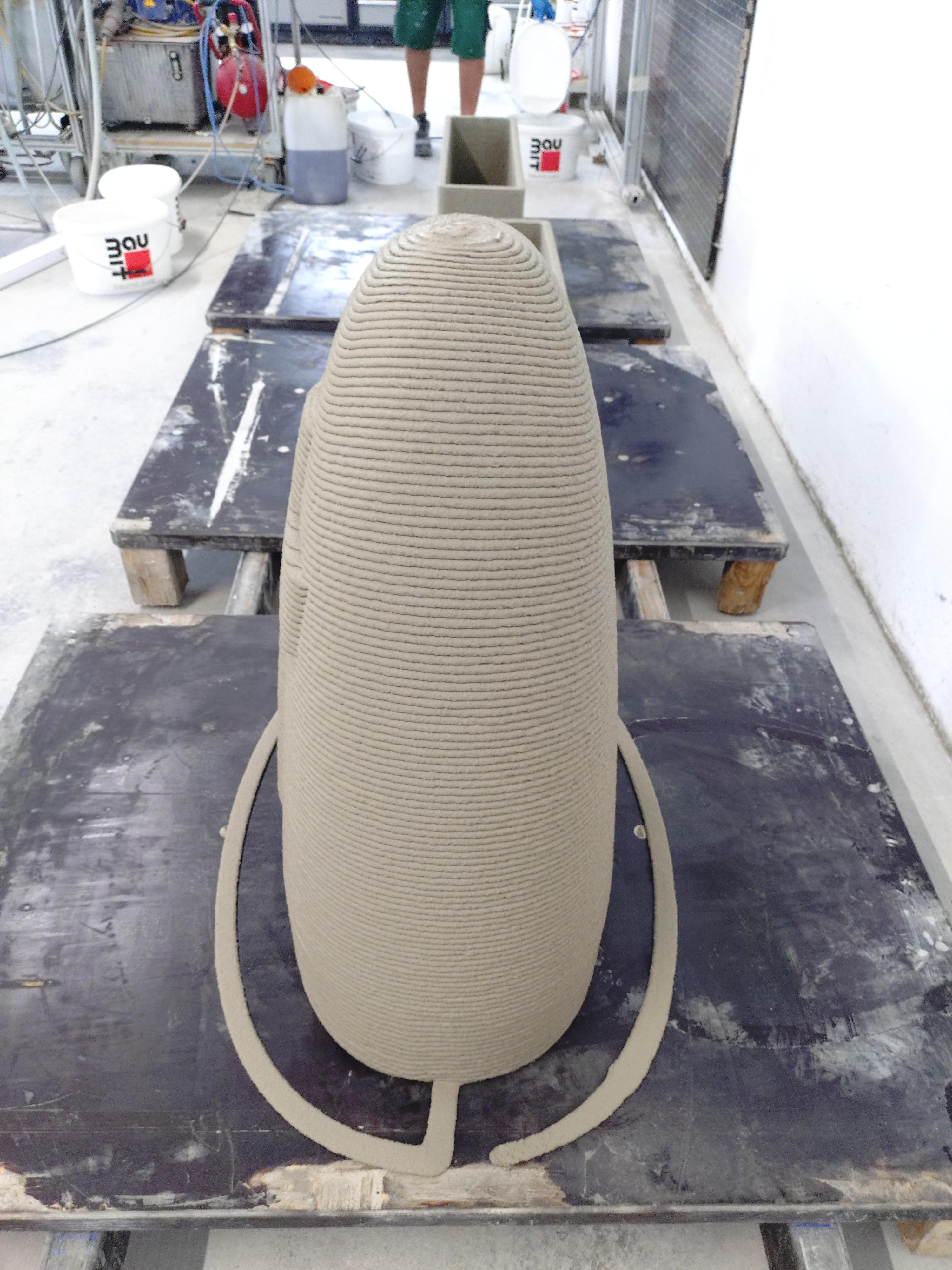 Calcestruzzo Prototipo di monumento funebre 