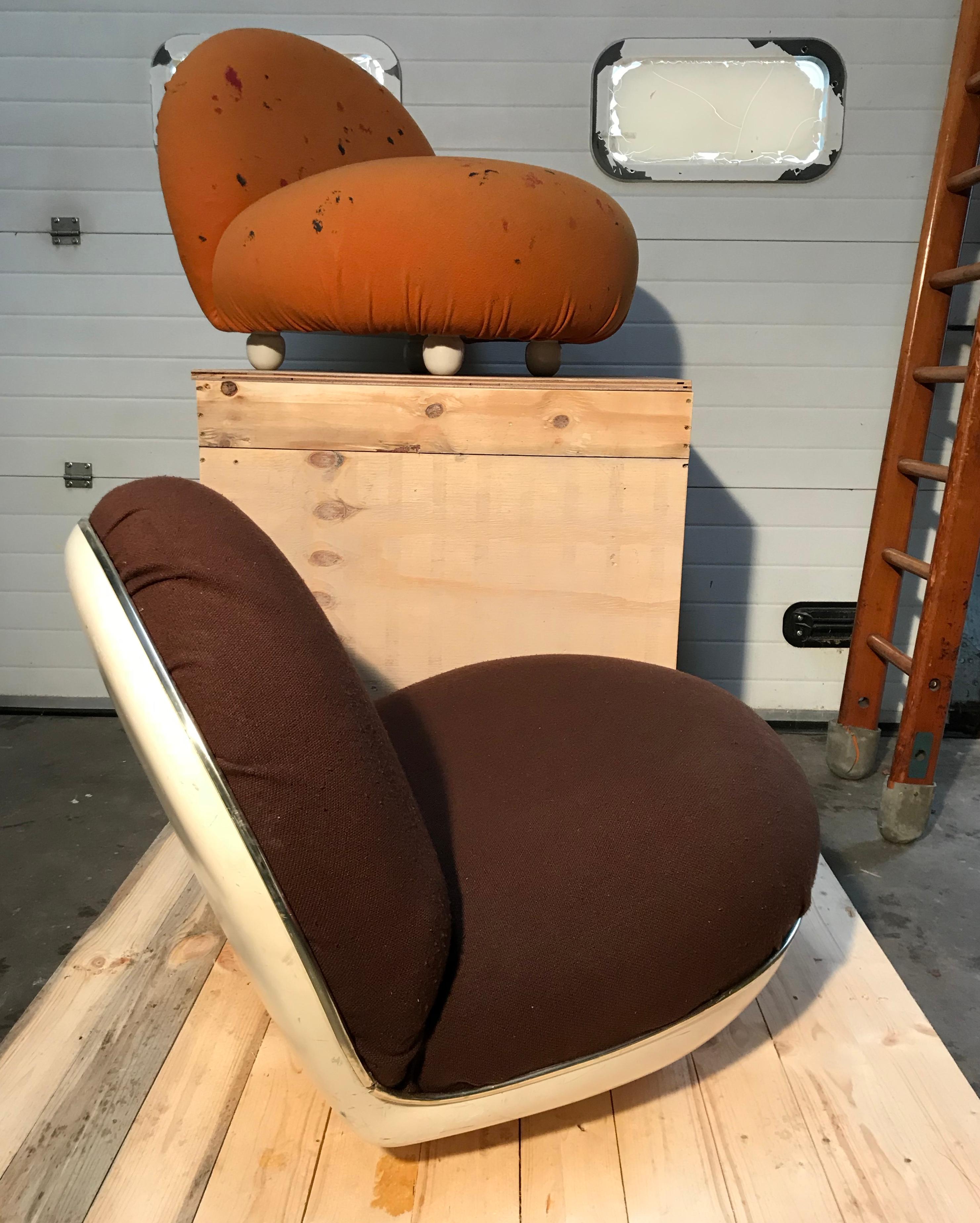 Prototipo de silla de salón Blub de Pierre Paulin, Artifort, 1971 en venta 10