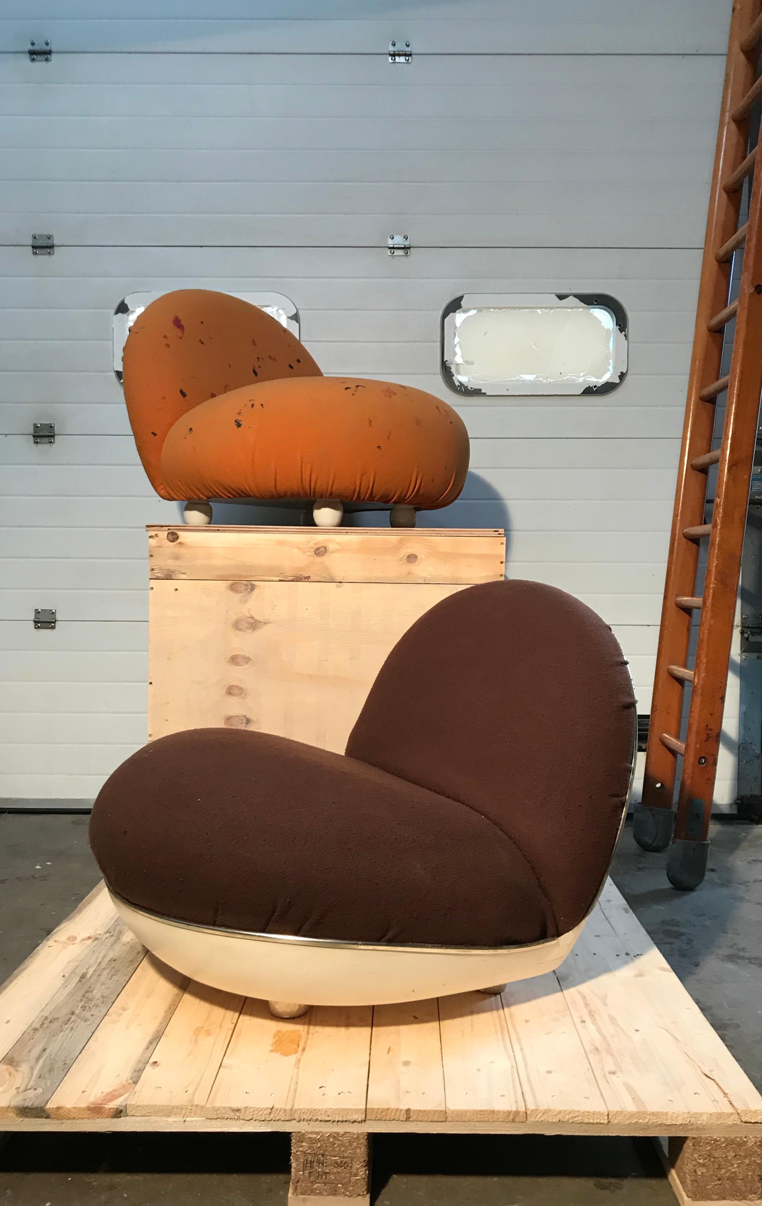 Prototipo de silla de salón Blub de Pierre Paulin, Artifort, 1971 en venta 11