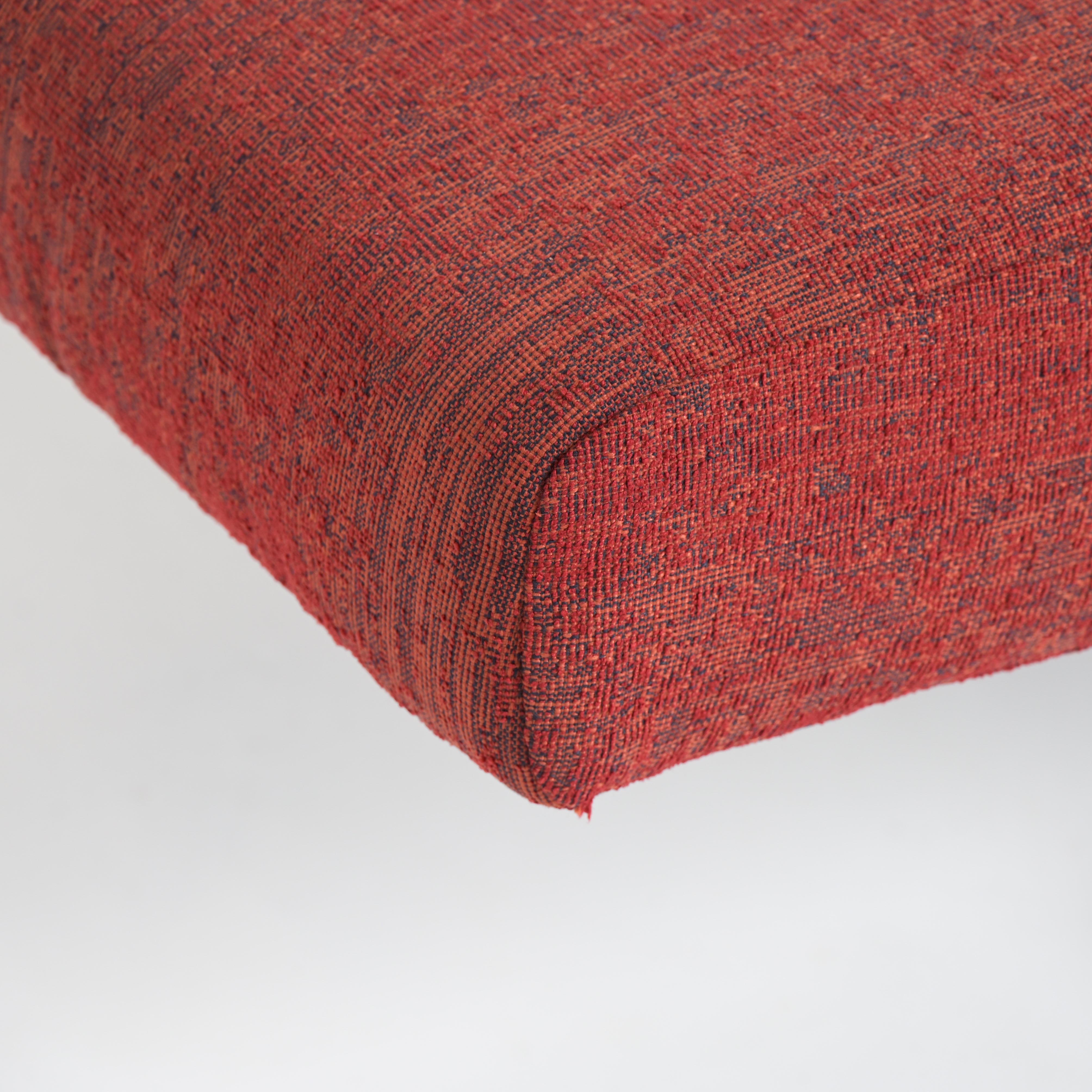 Prototype de chaise longue Scandy rouge de Fabiaan Van Severen pour Indera en vente 9
