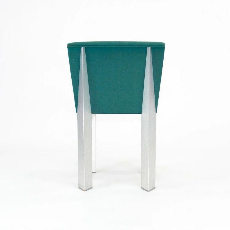 Modern Prototype Richard Schultz for Steelcase Sheet Metal Dining Chair from Circa 1985 For Sale