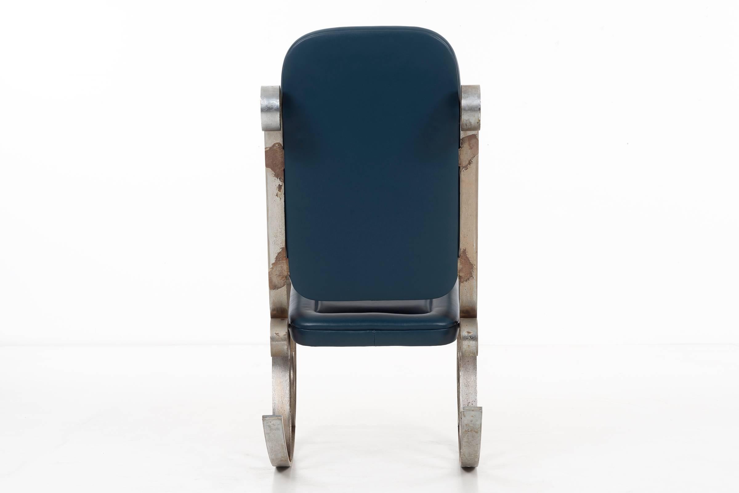 Forgé Prototype de chaise à bascule d'Arturo Pani en vente