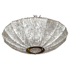 Prototypischer "Royal" Plafonnier-Kronleuchter von Barovier & Toso, 1960er Jahre