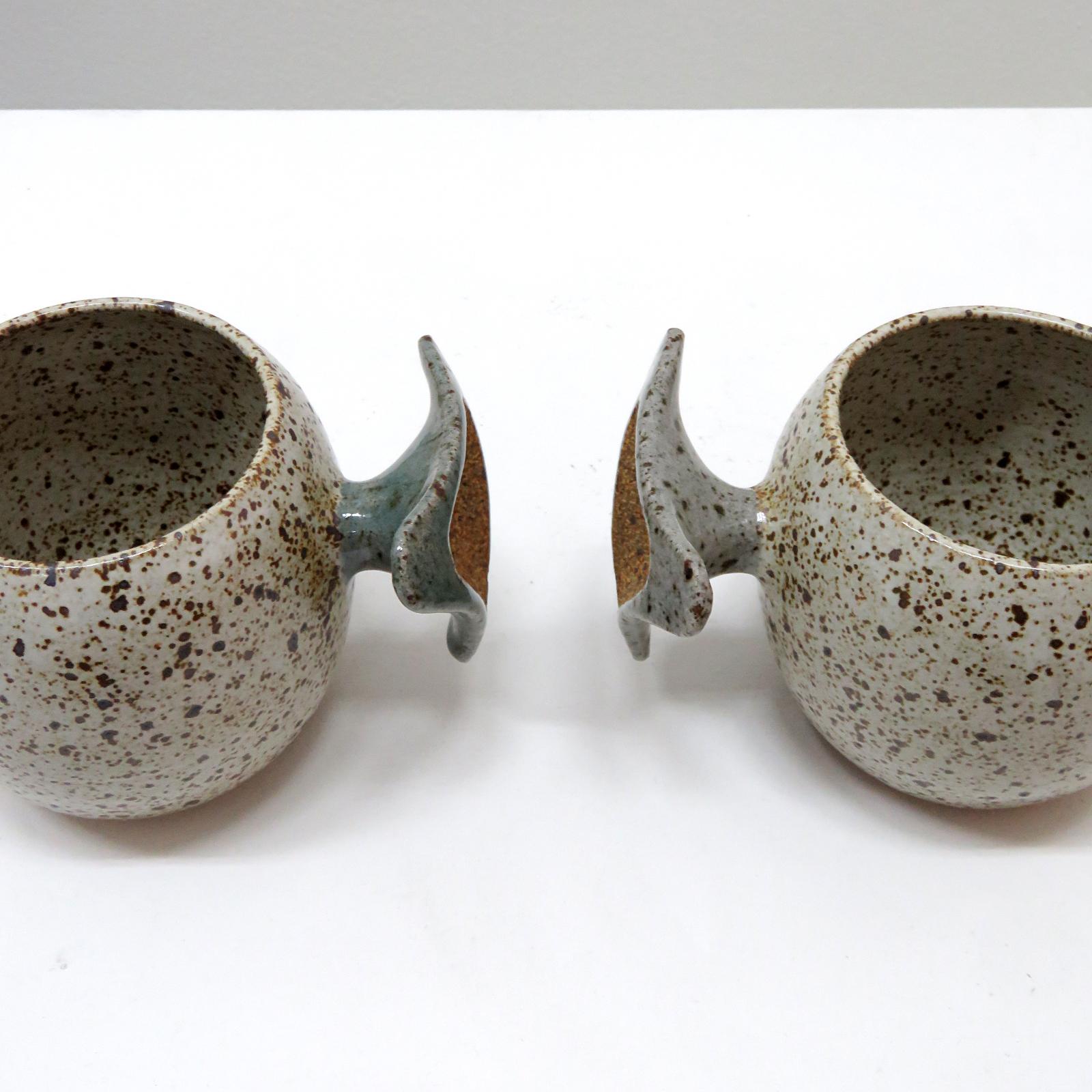 Organic Modern Prototype 'Valve' Mugs by Jed Farlow  For Sale