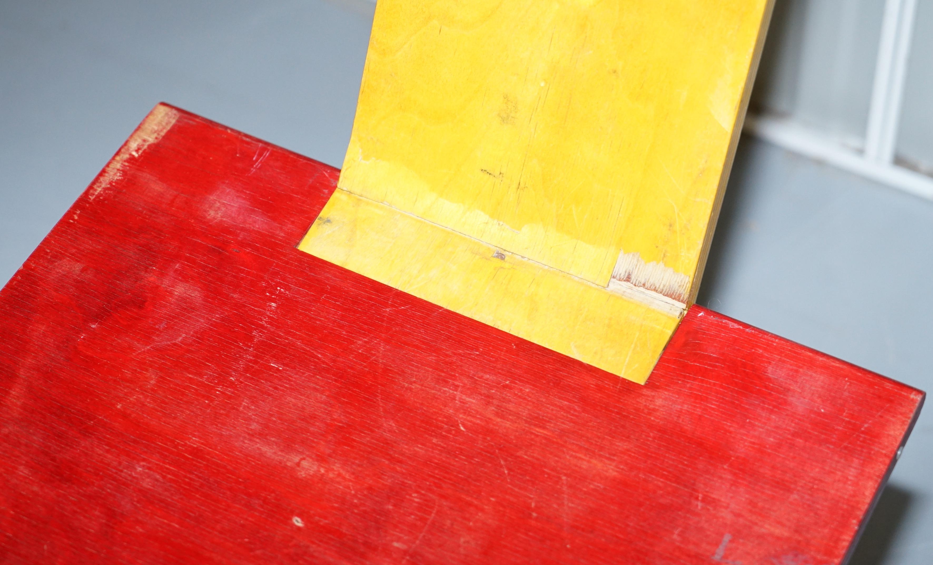 Prototype Viscount David Linley Folding Desk and Chair in Satin Birch Art Modern 6