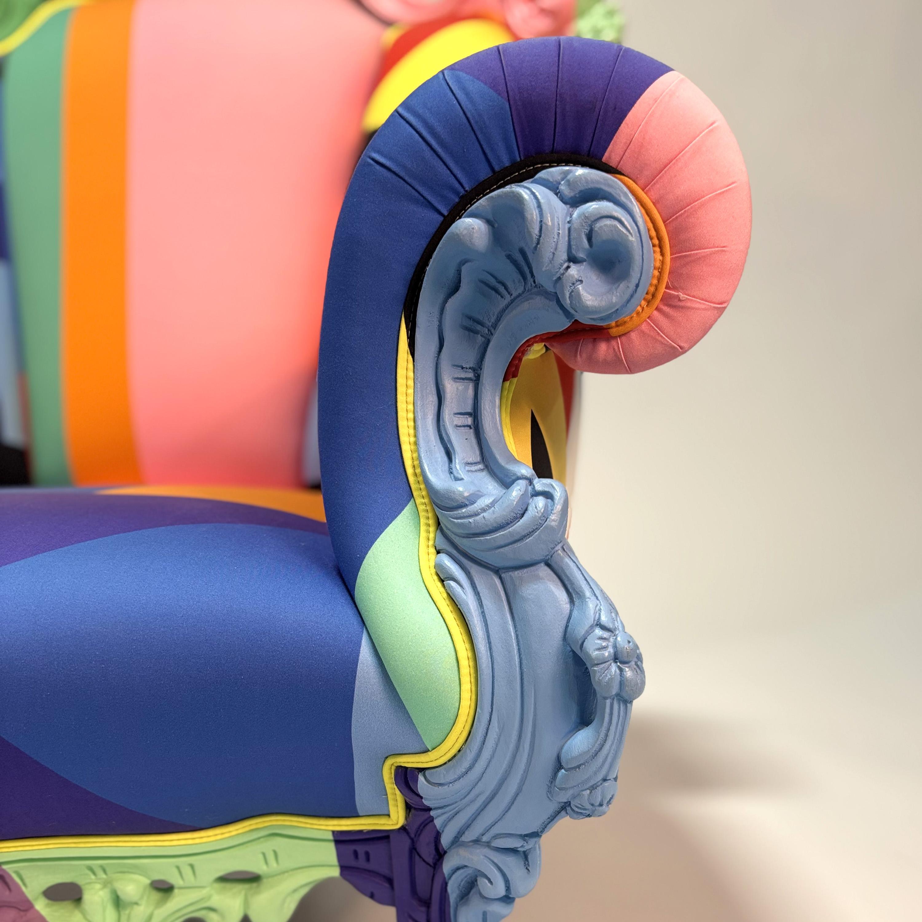 Proust Geometrica Armchair by Alessandro Mendini en venta 5