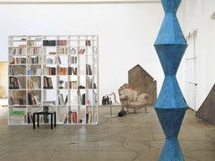 Proust hand-carved and handpainted Armchair by Alessandro Mendini for Cappellini