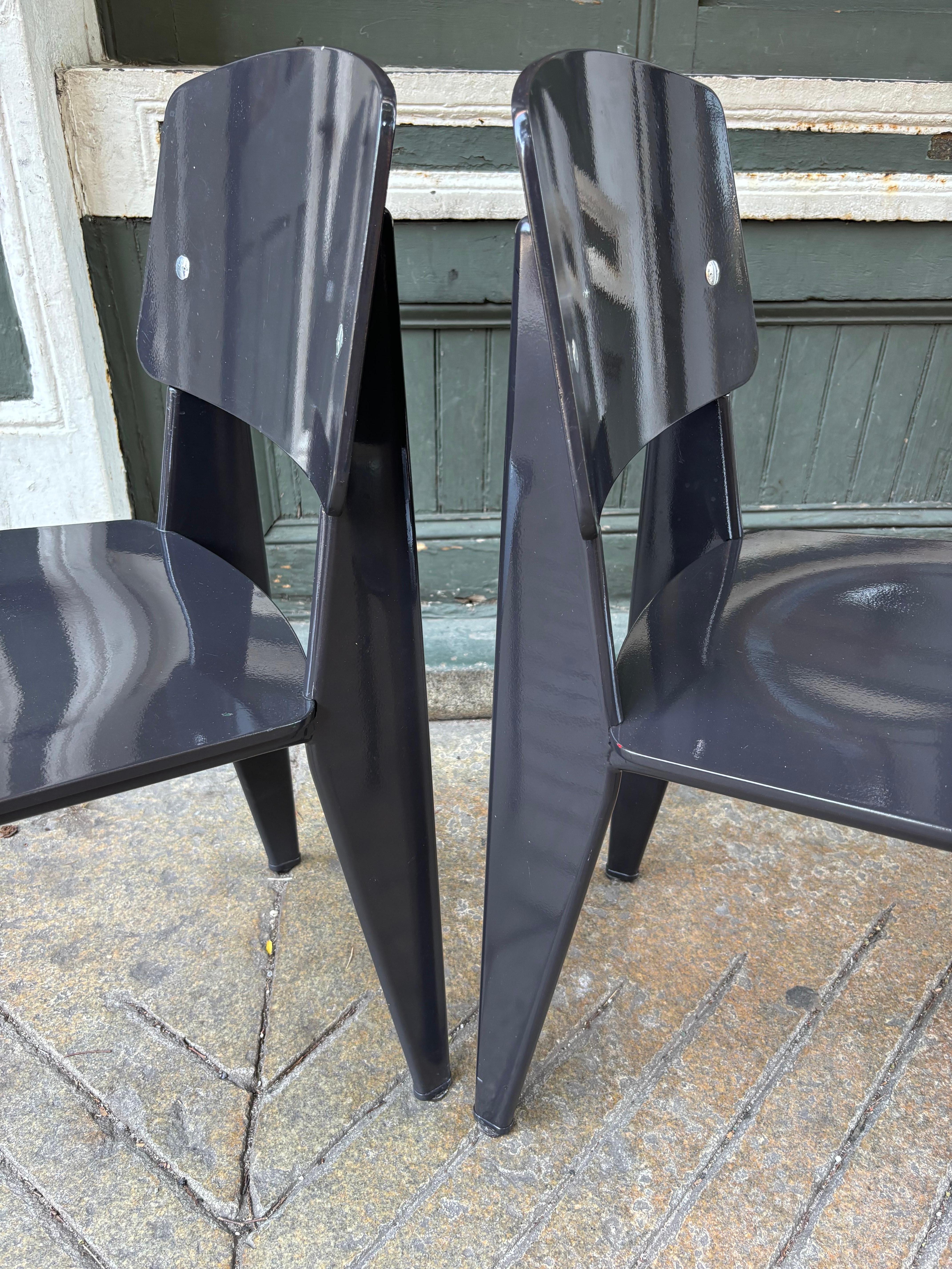 Prouve for Vitra Standard  Chair/ 3 available! In Good Condition In Philadelphia, PA