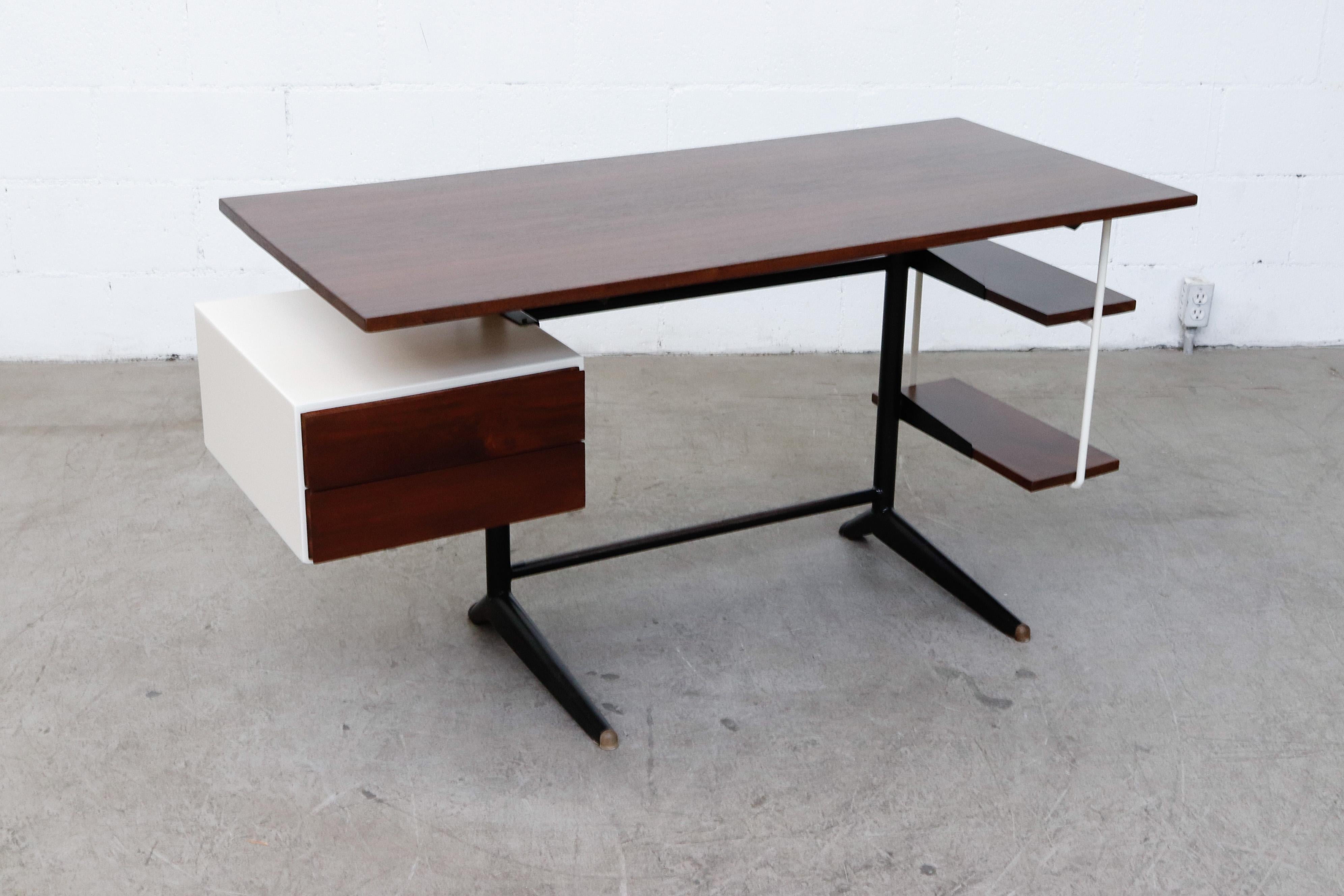 Prouve Inspired Modernist Writing Desk 3