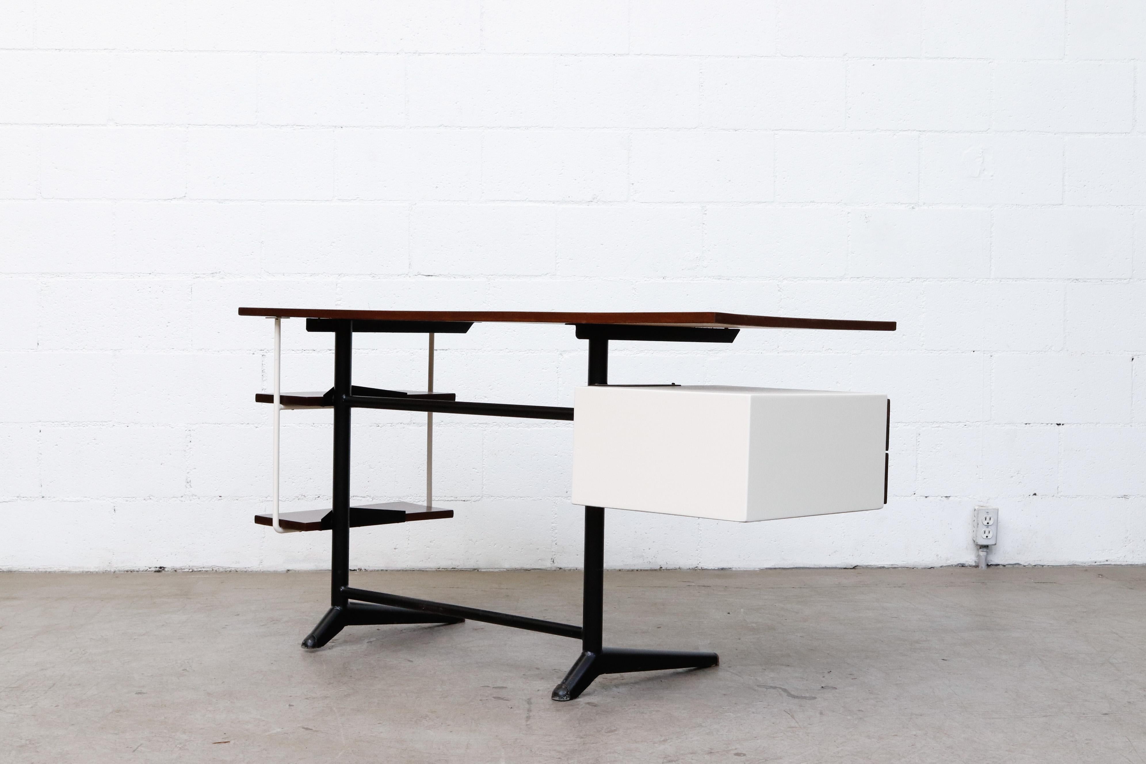Prouve Inspired Modernist Writing Desk 1