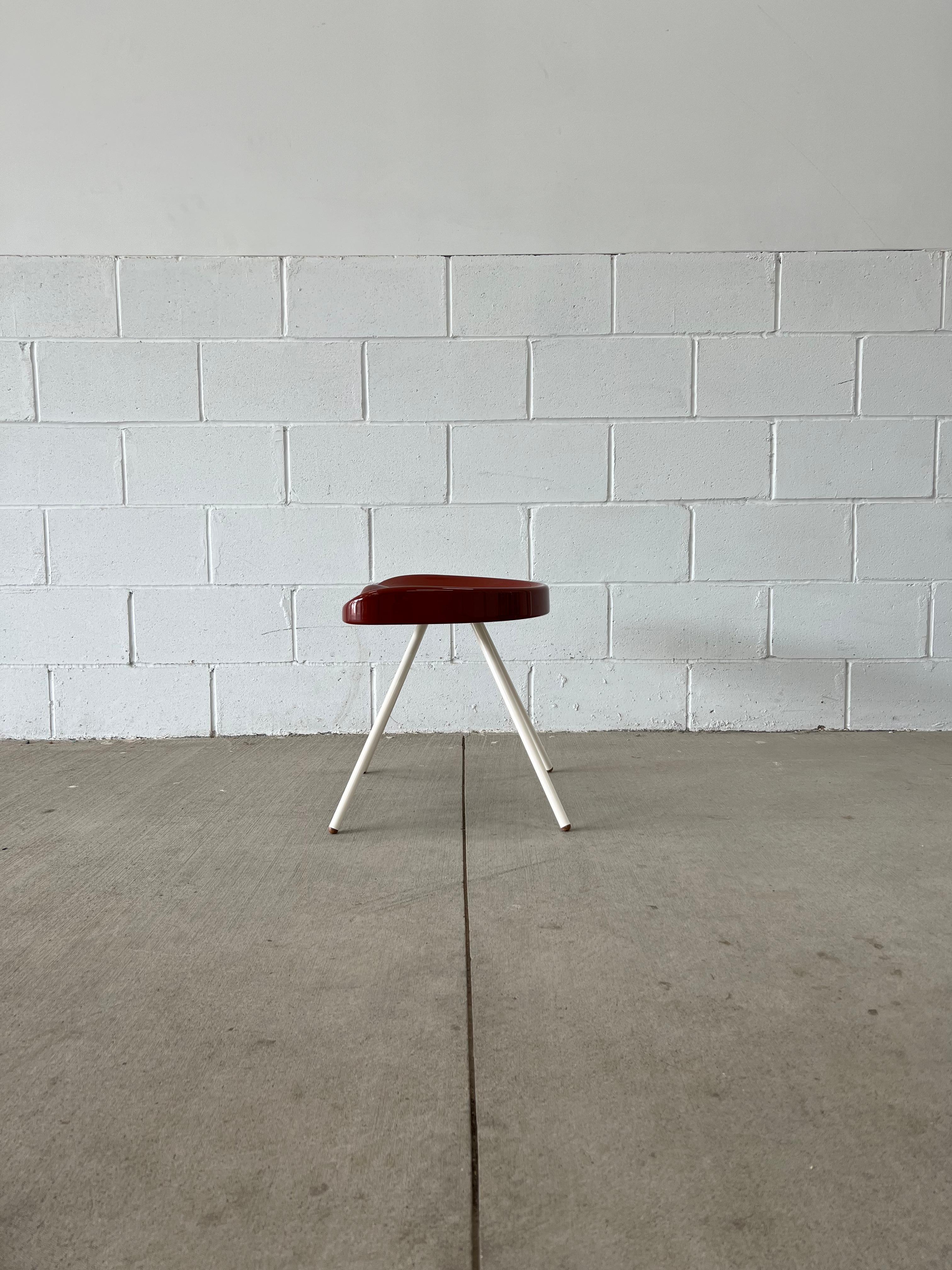 Mid-Century Modern Prouvé Raw Tabouret 307 Stool by Jean Prouvé and G Star Raw for Vitra For Sale