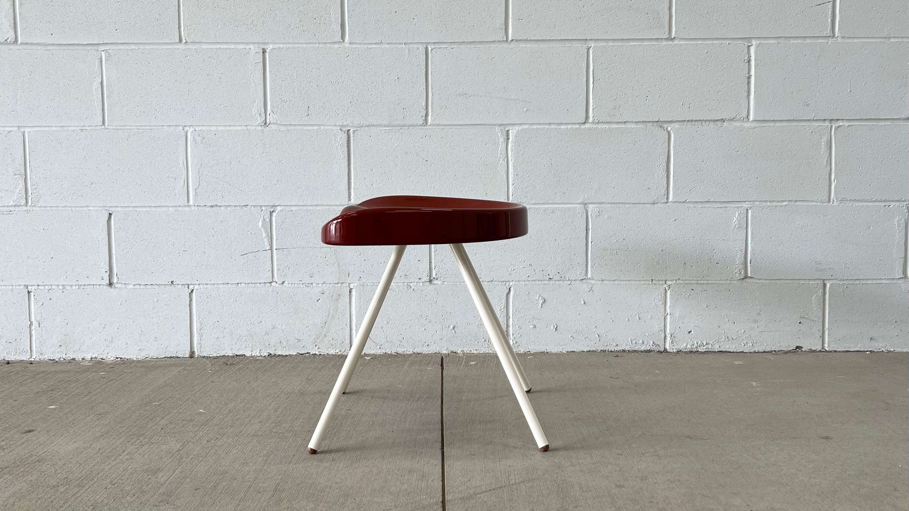 European Prouvé Raw Tabouret 307 Stool by Jean Prouvé and G Star Raw for Vitra