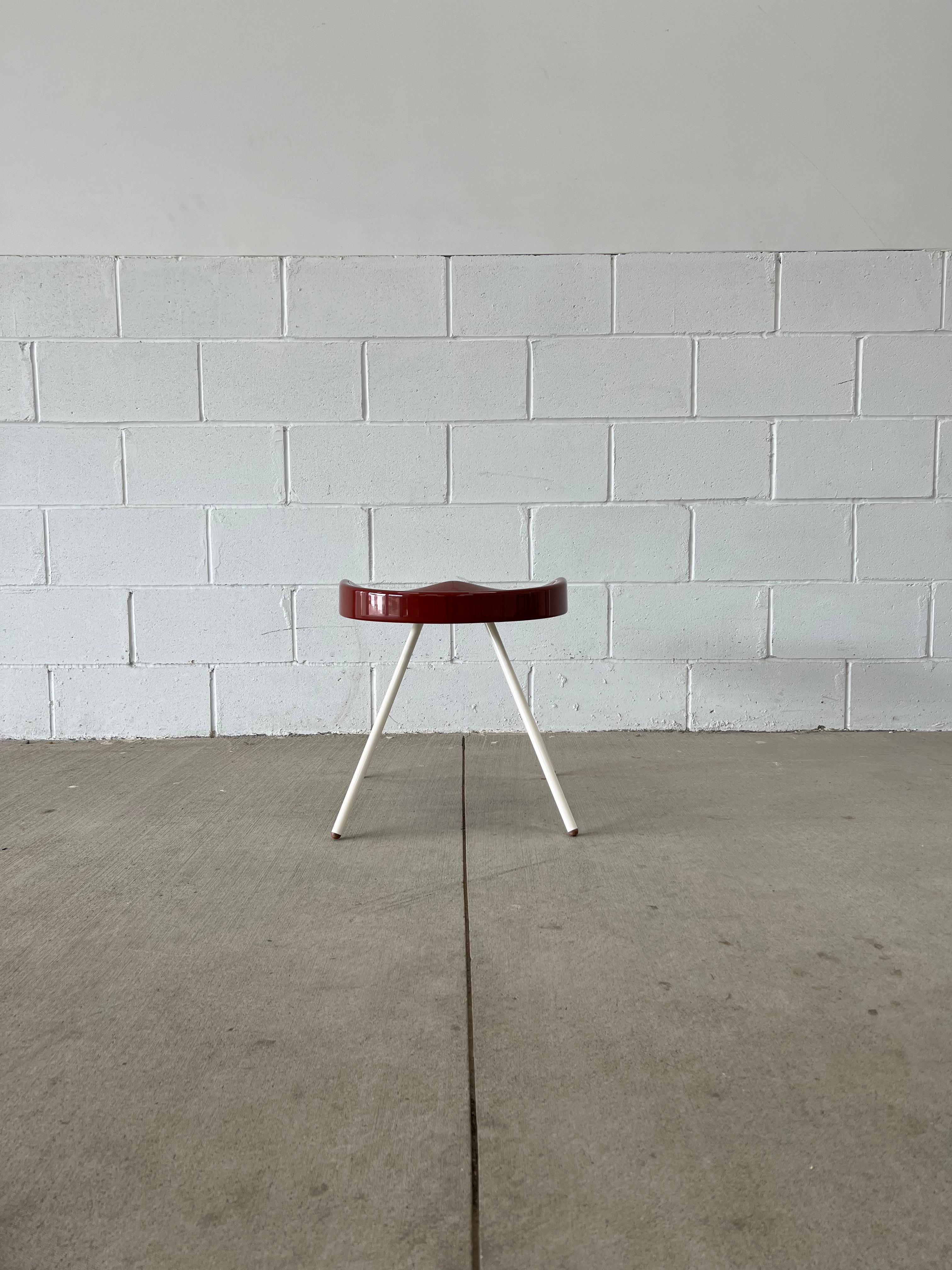 European Prouvé Raw Tabouret 307 Stool by Jean Prouvé and G Star Raw for Vitra For Sale